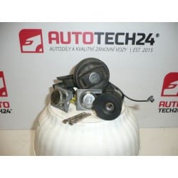 Låssats + 1 plåt Peugeot 107 Citroën C1 1608745780