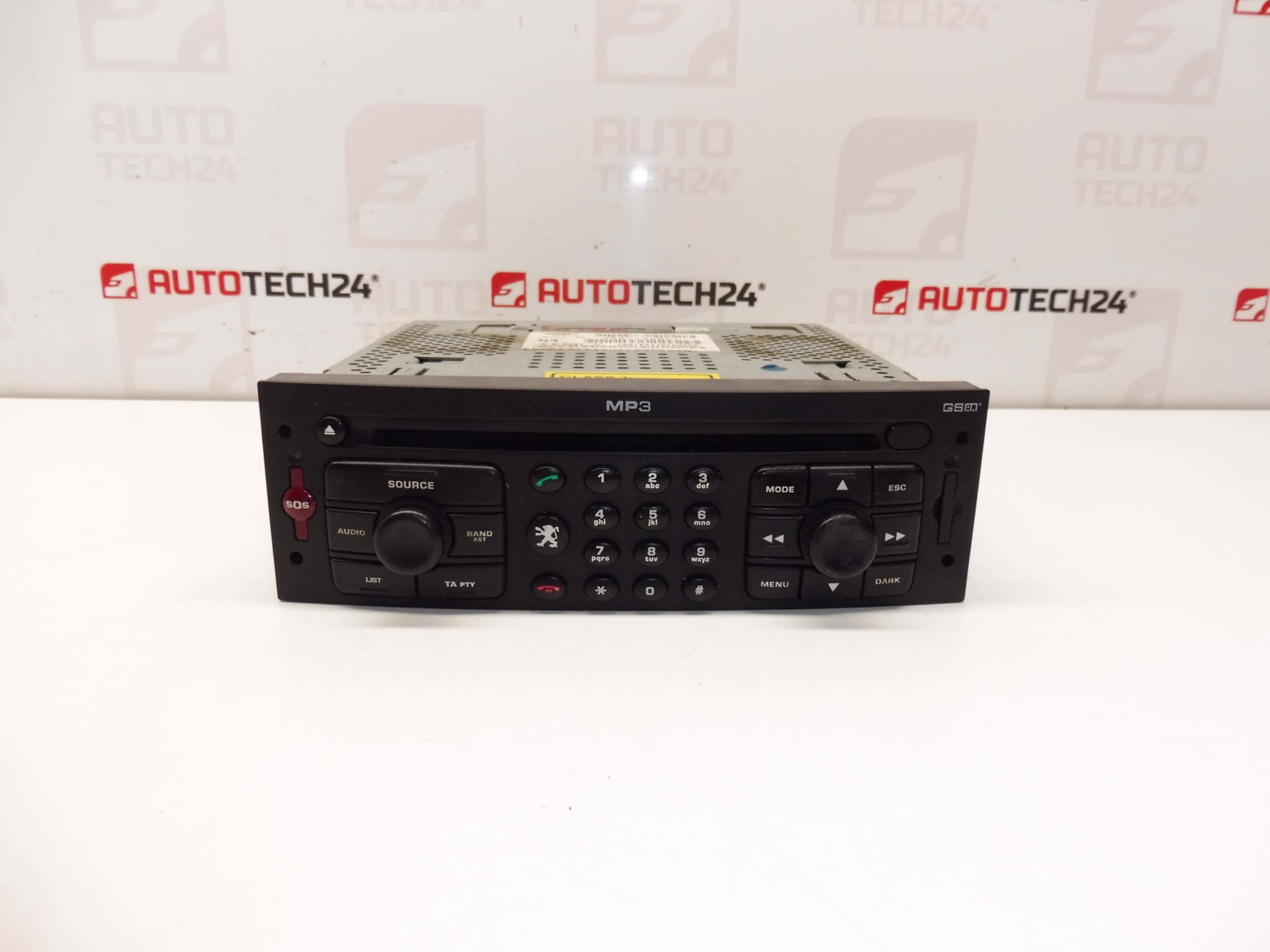 Bilradio Peugeot 307 RT3-N3 96614498XT 657463
