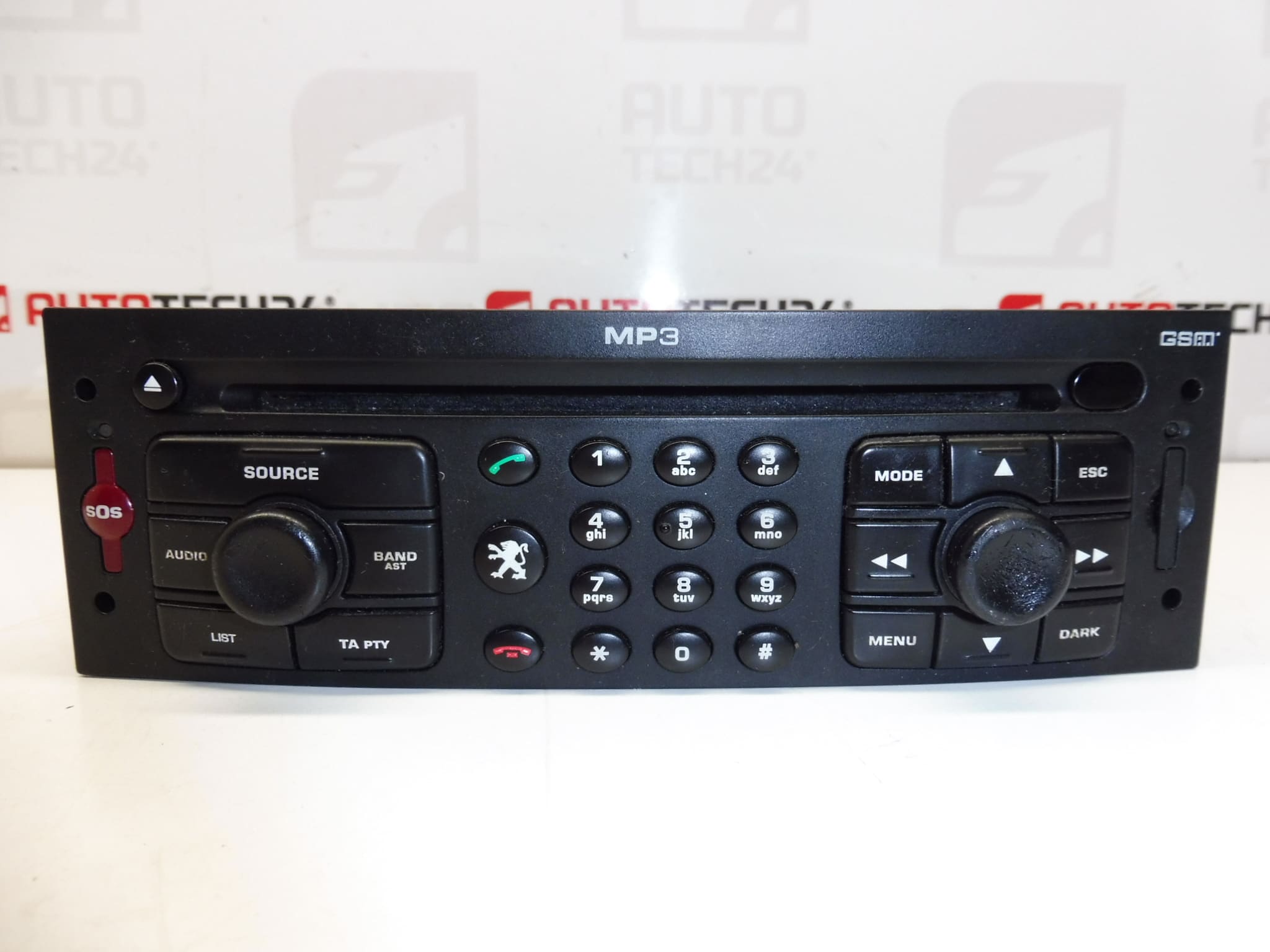 Bilradio Peugeot 307 RT3-N3 96614498XT 657463