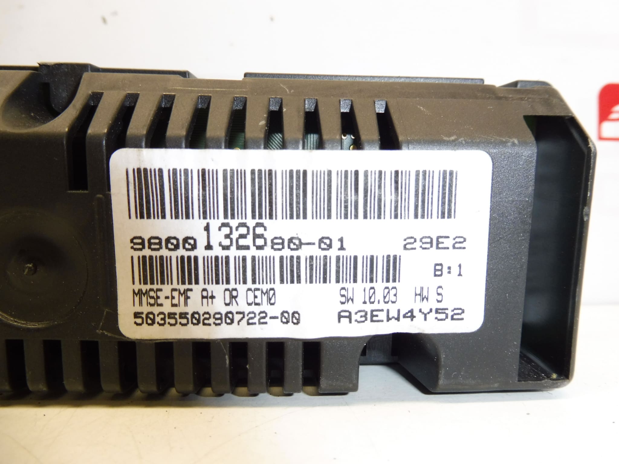 Citroën Peugeot datorradiodisplay 9800132680-01