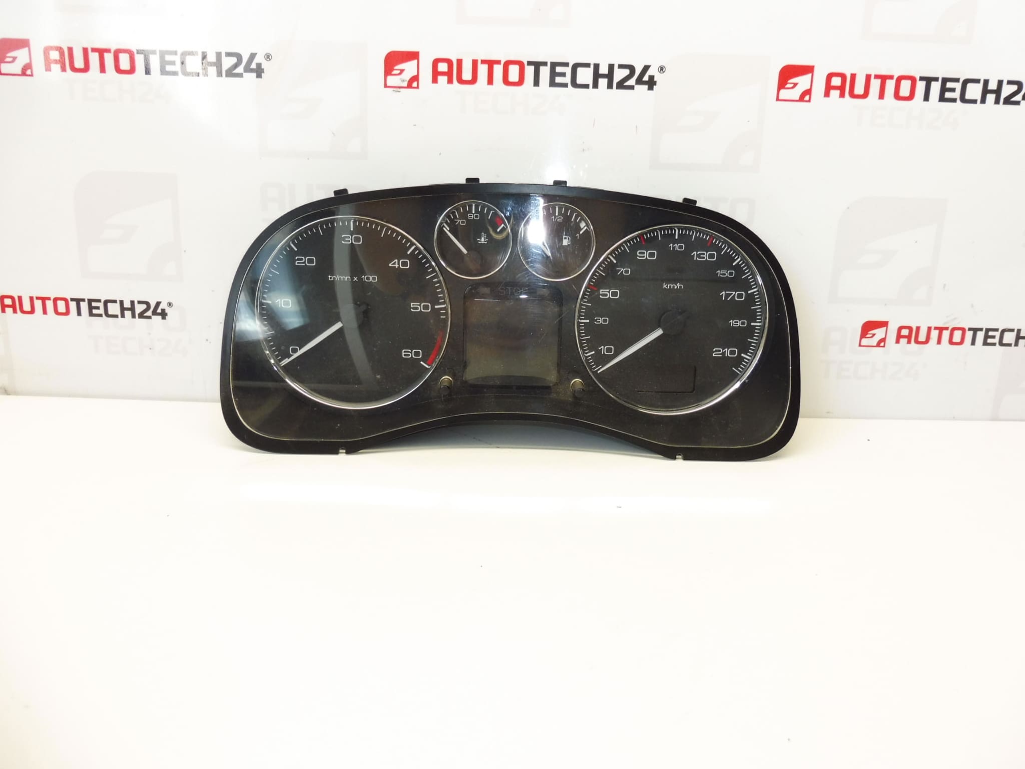 Hastighetsmätare körsträcka 212725 km Peugeot 307 9654485280 6106N4