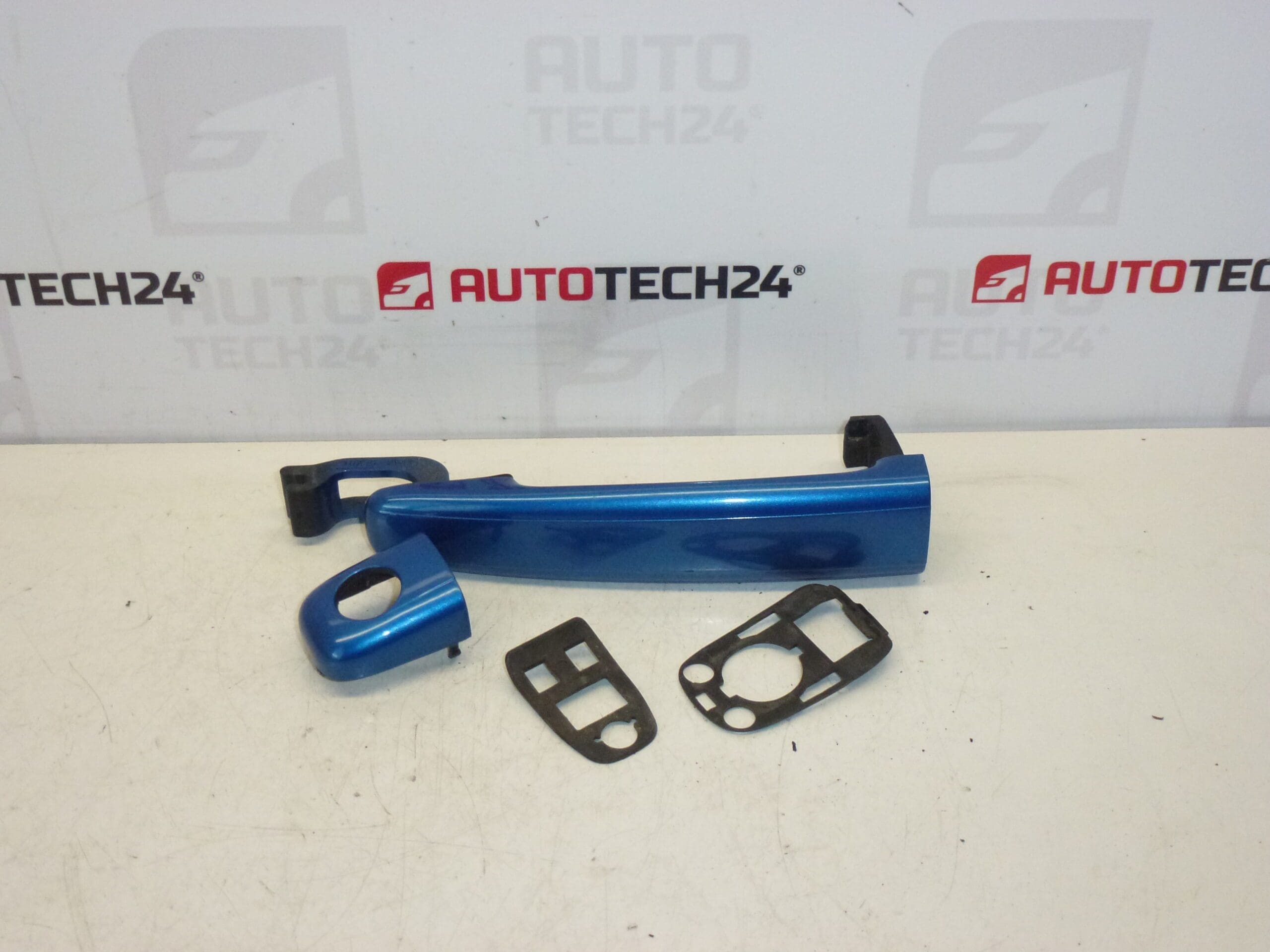 Dörrhandtag Citroën Peugeot blå KMFD 9101W9