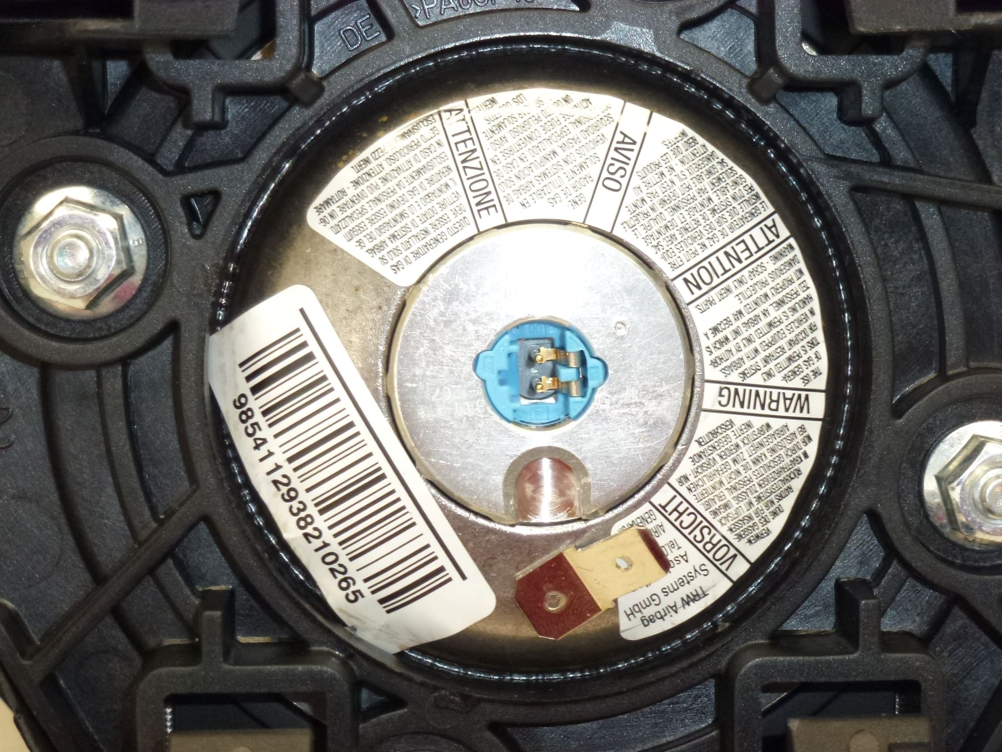 Airbag ratt Citroën C4 Picasso 96729400ZD 4112QC