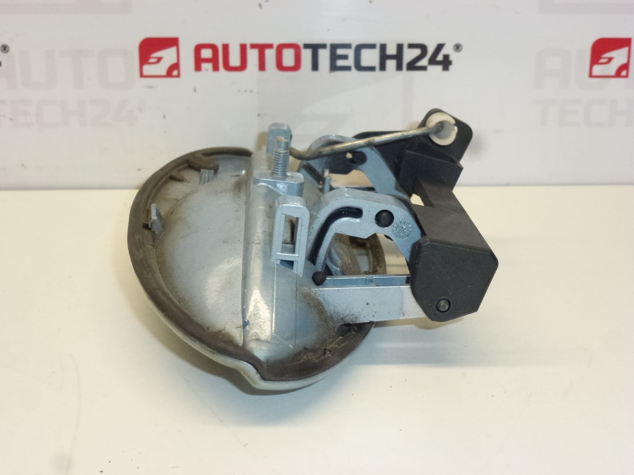 Vänster bakdörrhandtag Citroën C5 I och II 9631831077 9101S7 blå