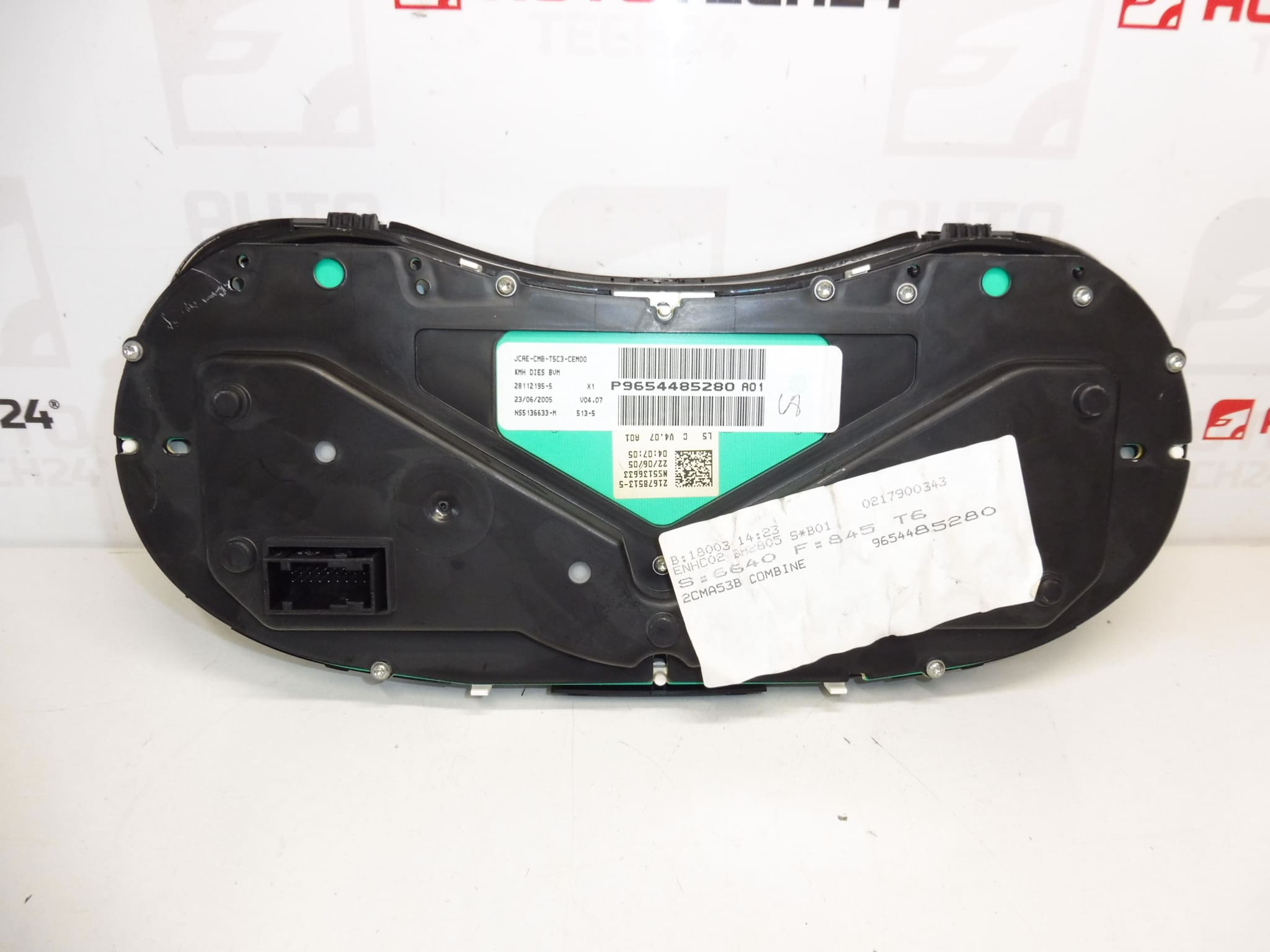 Varvräknare 272420 km Peugeot 307 9654485280 6106N4 - Bild 2