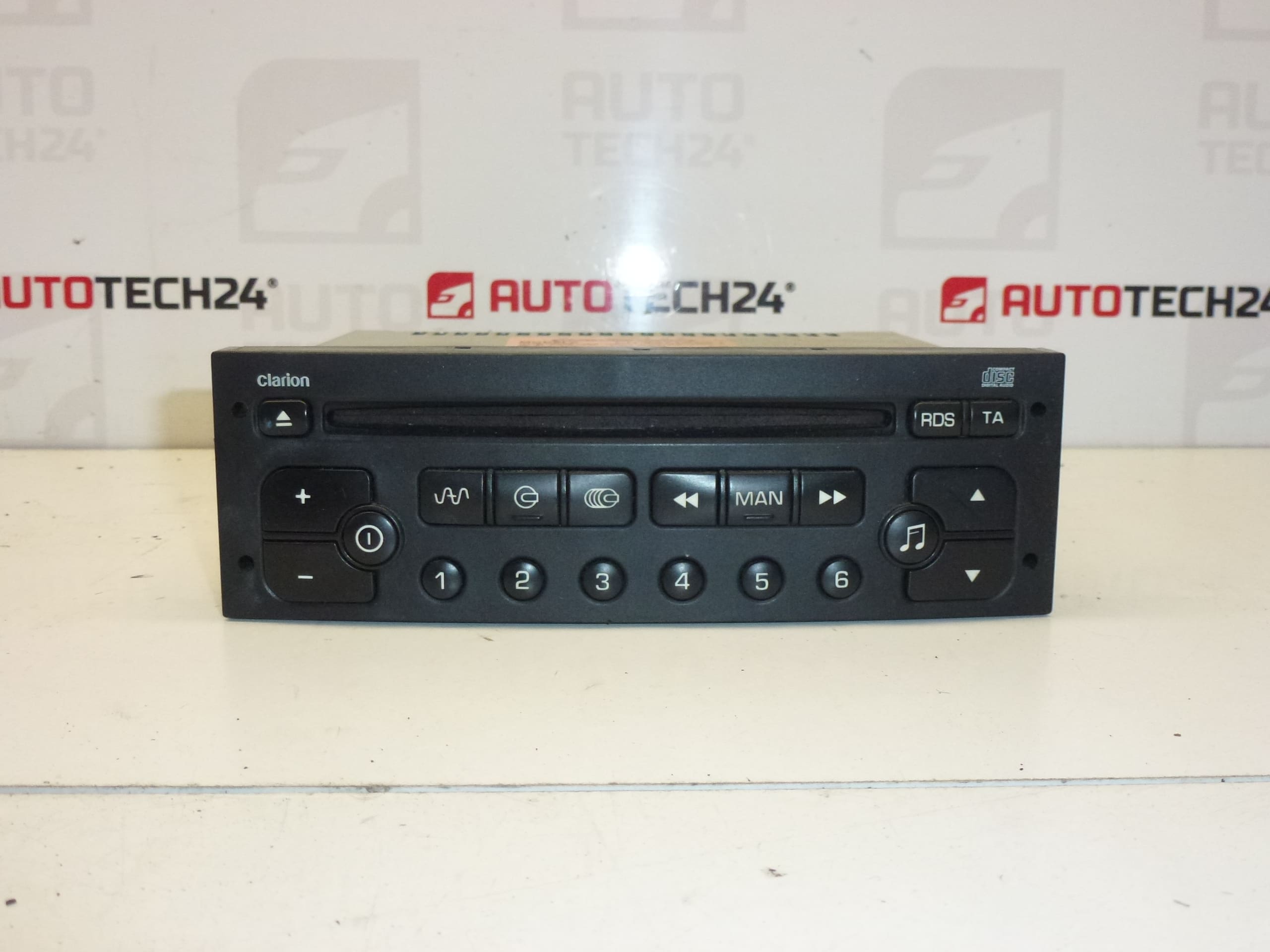 Bilradio CLARION Citroën Peugeot 96565718XT 6564LT