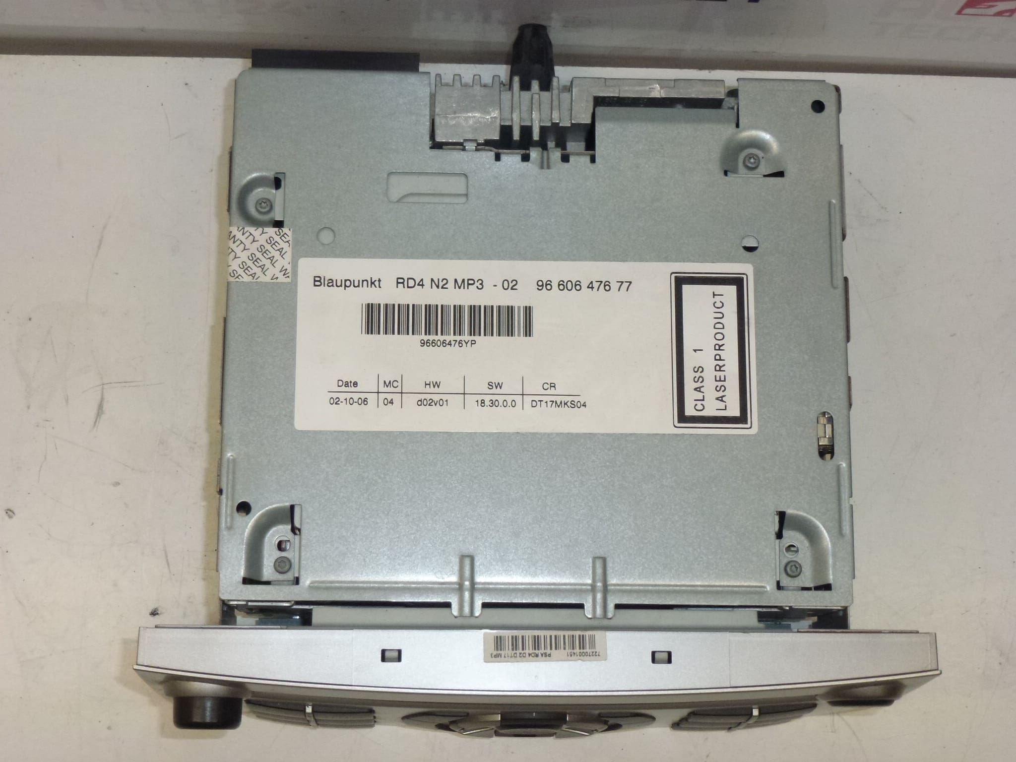 Bilradio CD MP3 Citroën Peugeot RD4 N2 9660647677 657953 - Bild 2