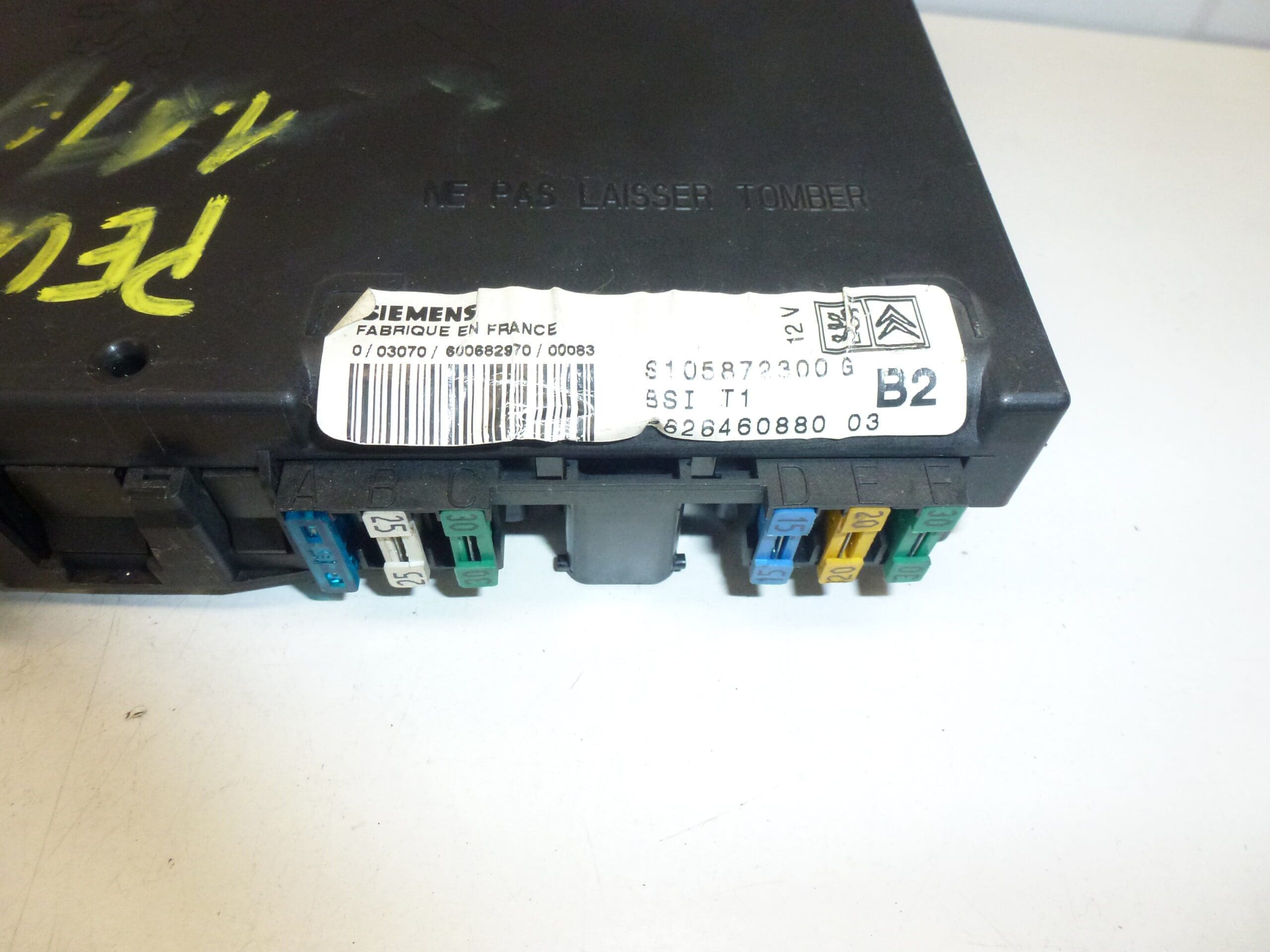 BSI T1 B2 Siemens Citroën Peugeot 9626460880 S105872300 G - Bild 2