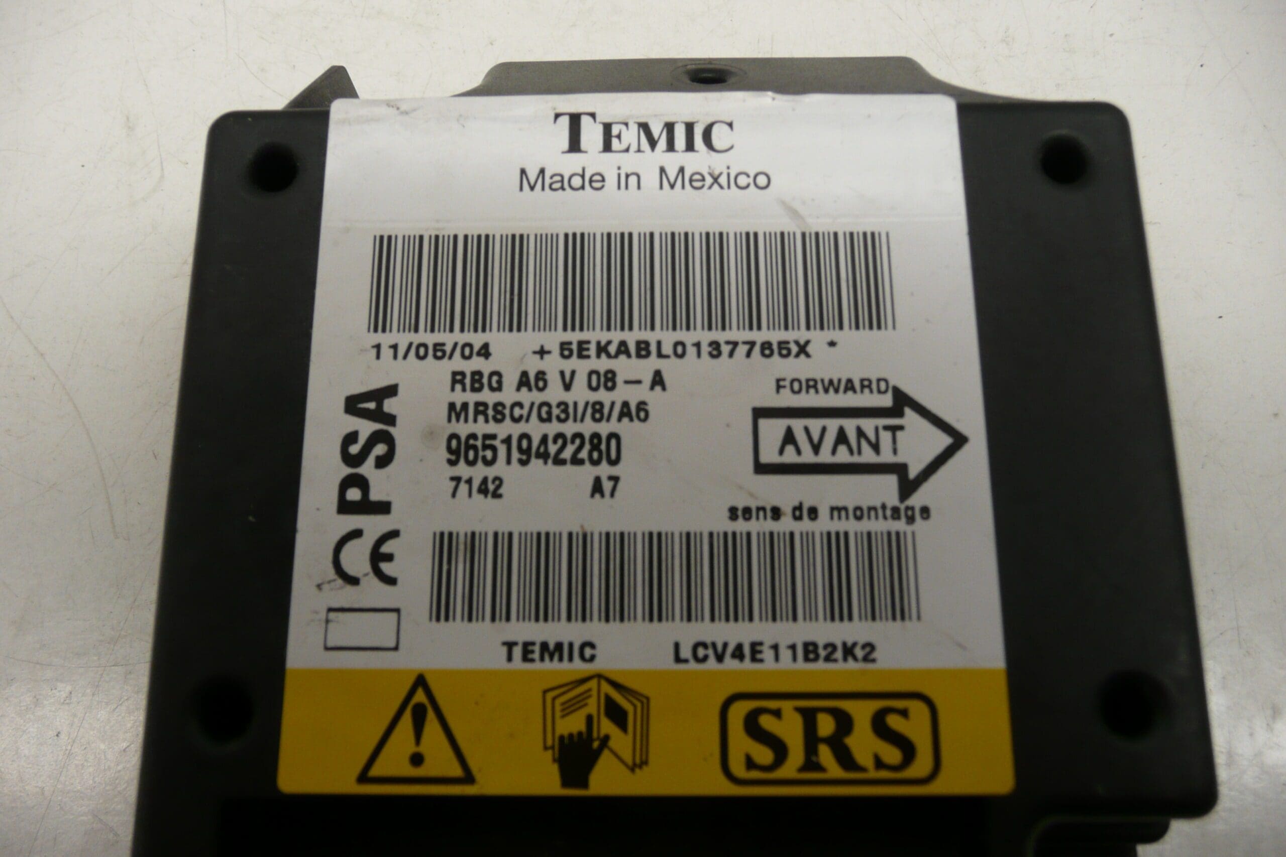 Airbag-enhet Citroën C2 C3 9651942280 - Bild 2