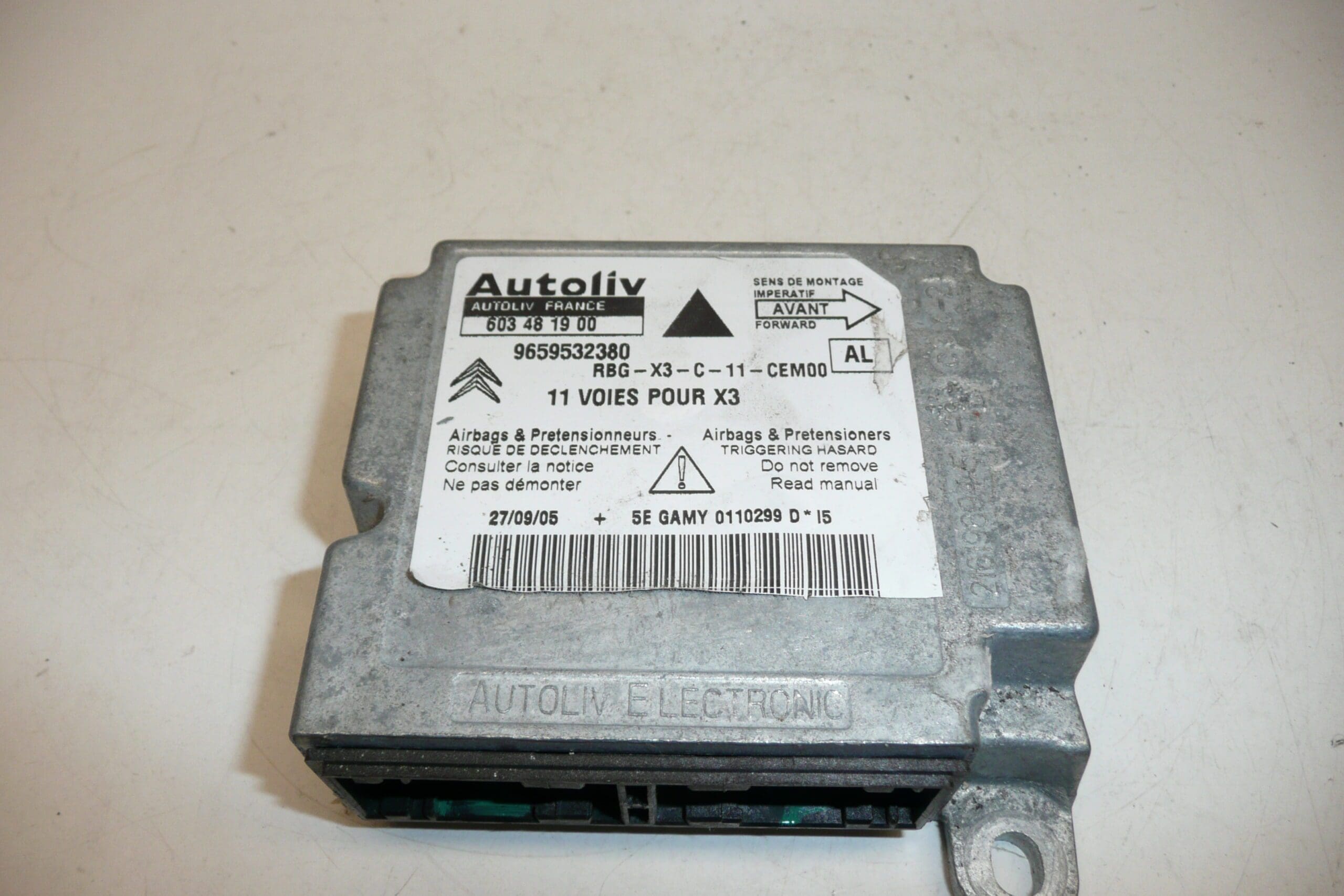 Airbag Enhet Citroën C5 II Efter Olycka - Bild 2