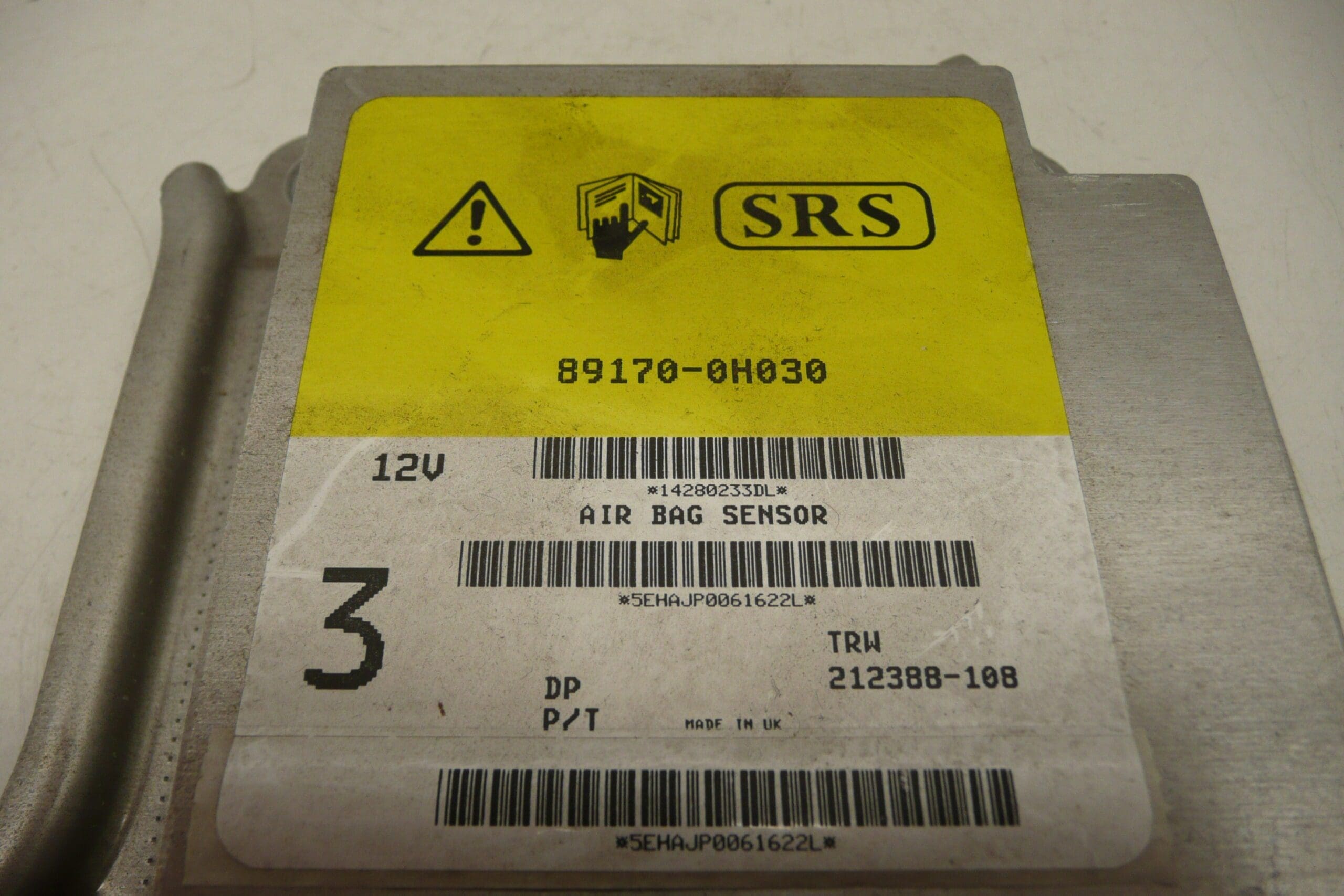 Airbag Enhet Citroën Peugeot Fullt Funktionell 89170-0H030 6546F8 - Bild 2