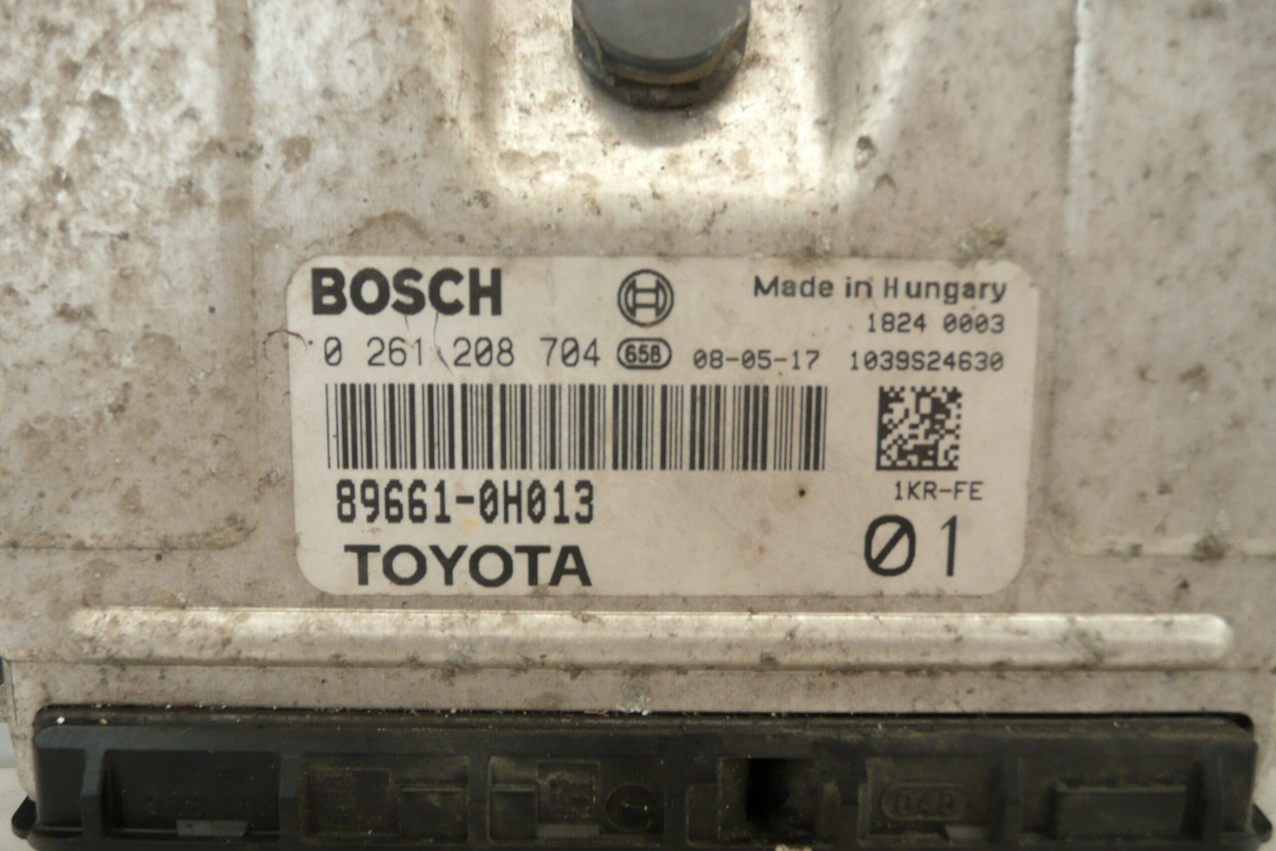 ECU Bosch 1.0i 1KR 89661-0H013 0261208704 194366 - Bild 2