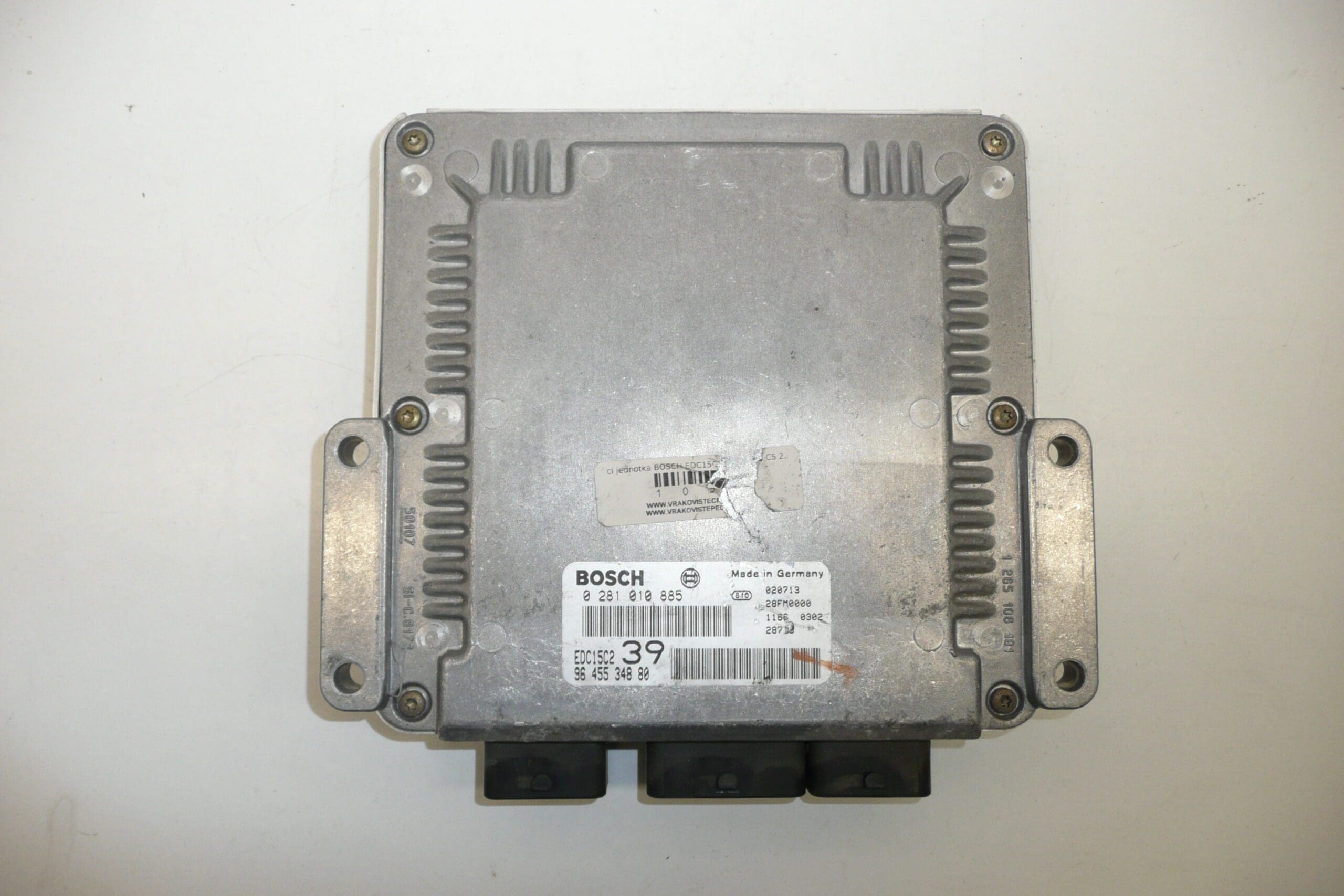 ECU Bosch EDC15C2 Citroën C5 2.2 HDI 9645534880 - Bild 2