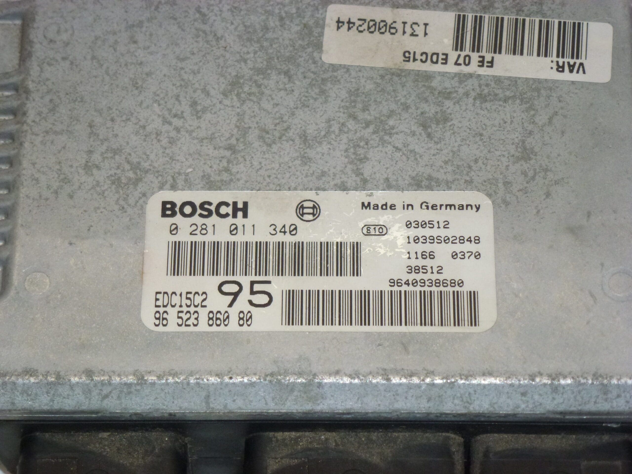 ECU Bosch EDC15C2 Virgin 9652386080 0281011340 - Bild 2