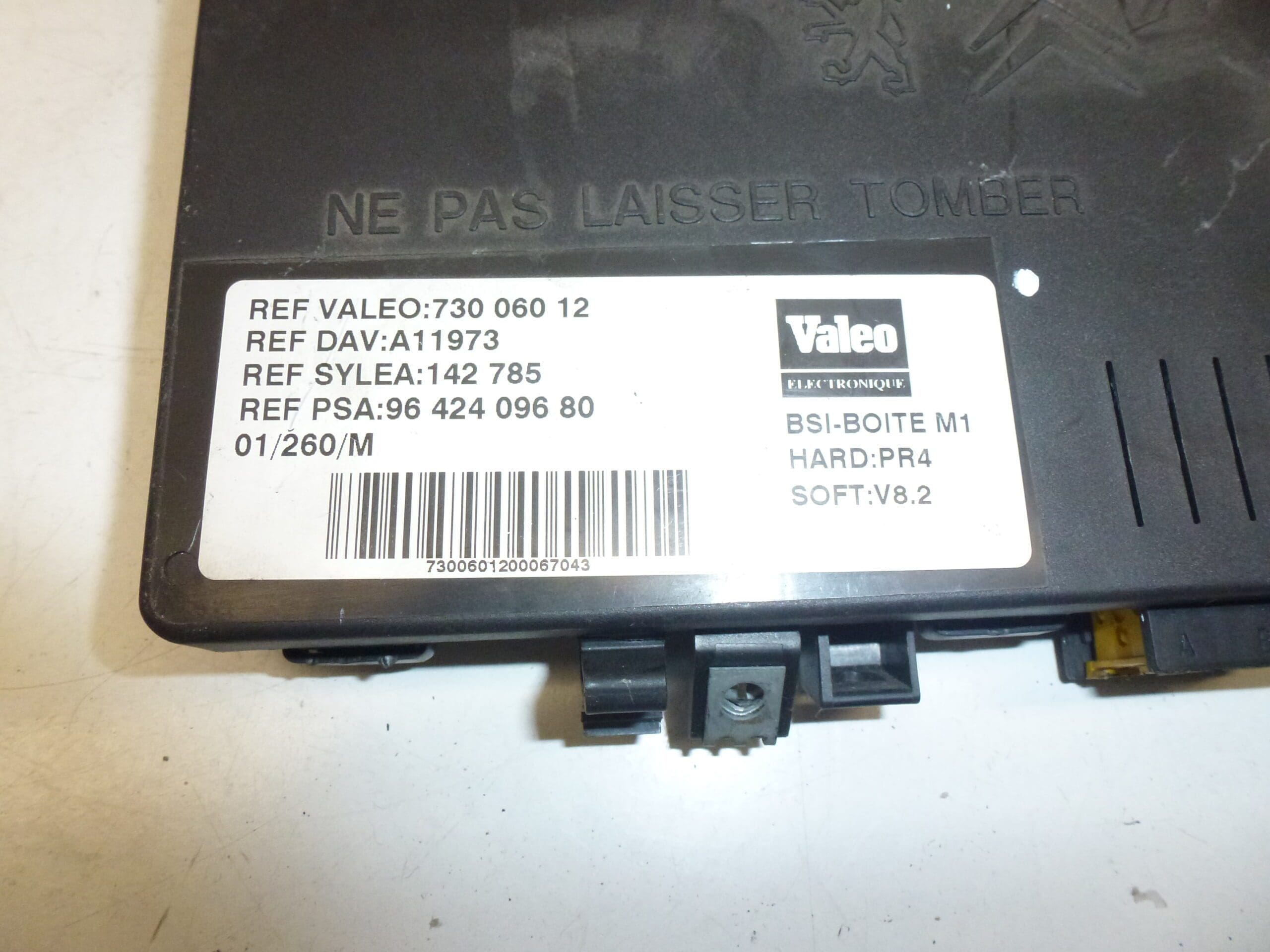 ECU BSI Valeo BOITE M1 9642409680 73006012 - Bild 2