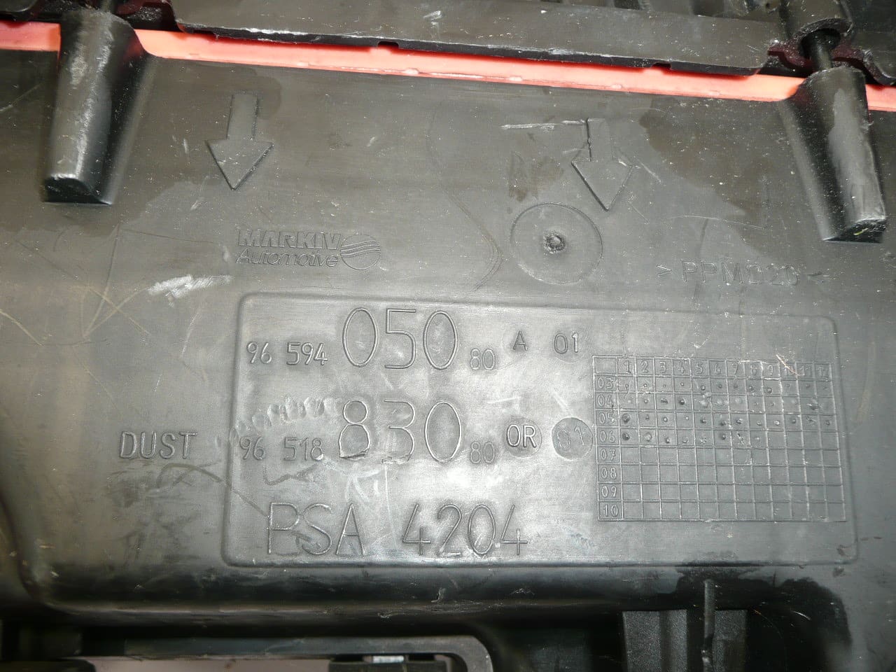 Filterbox Citroën Peugeot 1.6 HDI 9659405080 9651883080 1420N9 - Bild 2