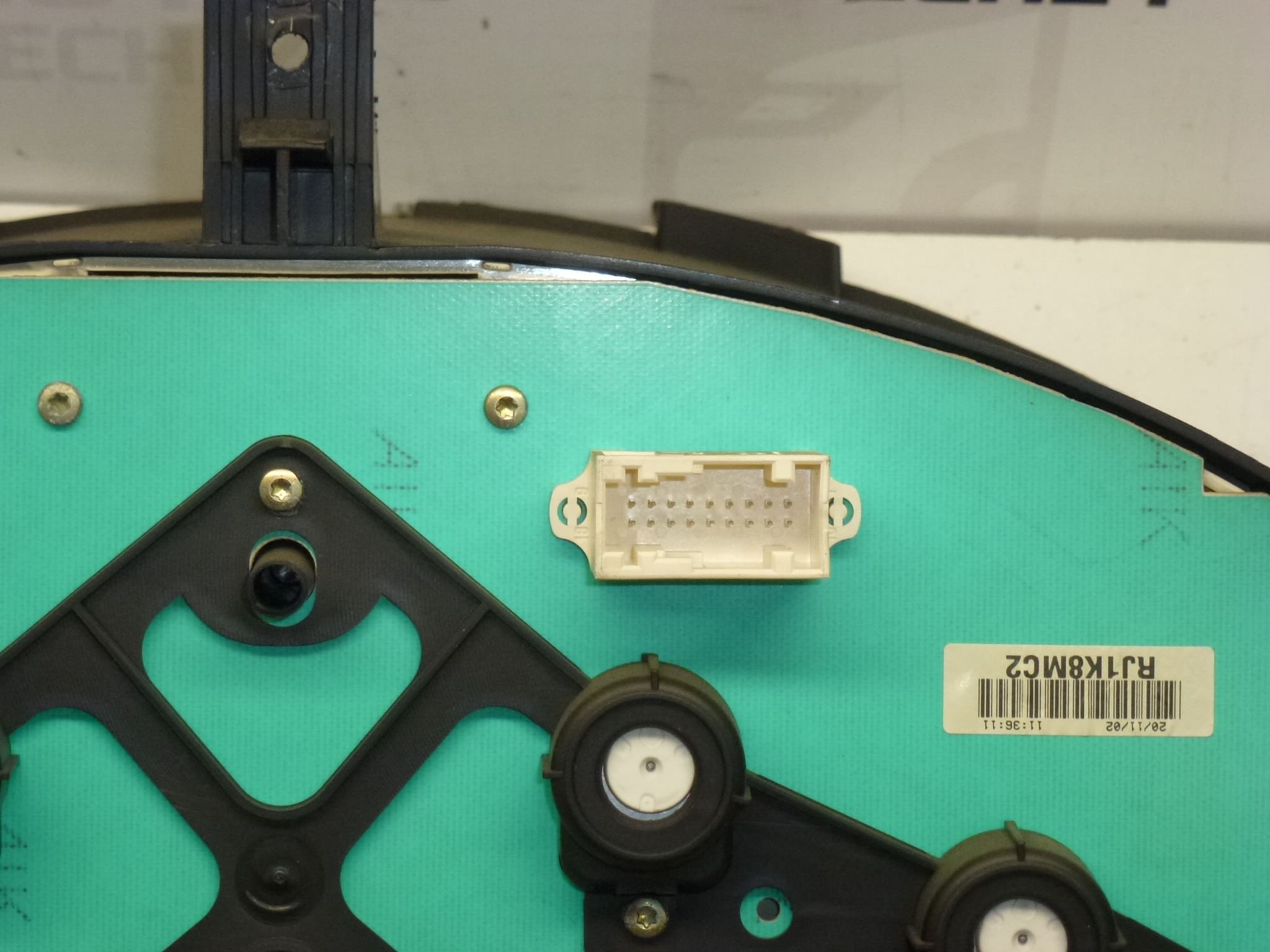 Varvräknare 205 000 km Peugeot 206 9648836580 6104TZ 6106LJ - Bild 2