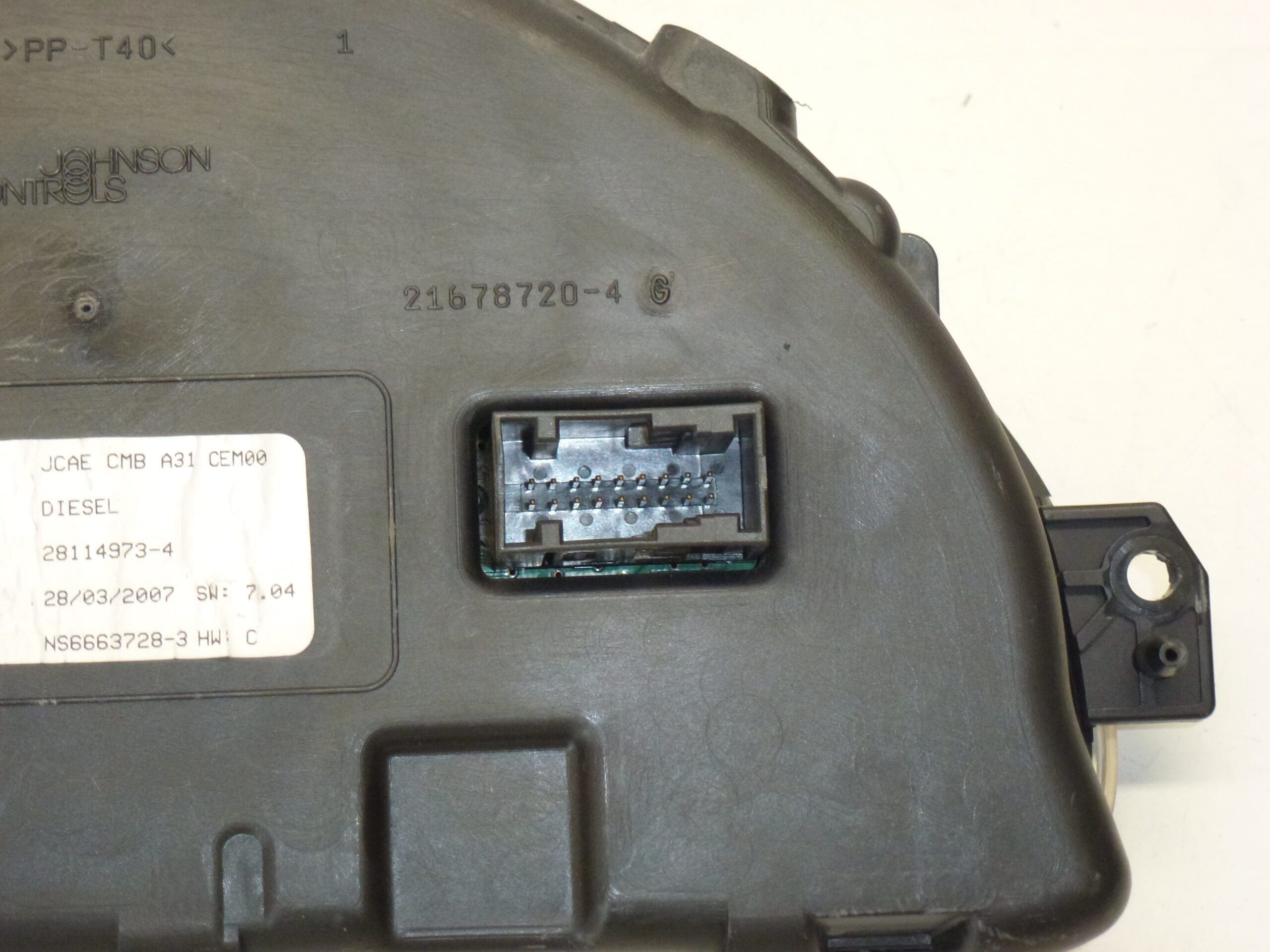 Varvräknare Citroën C2 C3 körd 106000 km 9660225880 6105WL - Bild 2