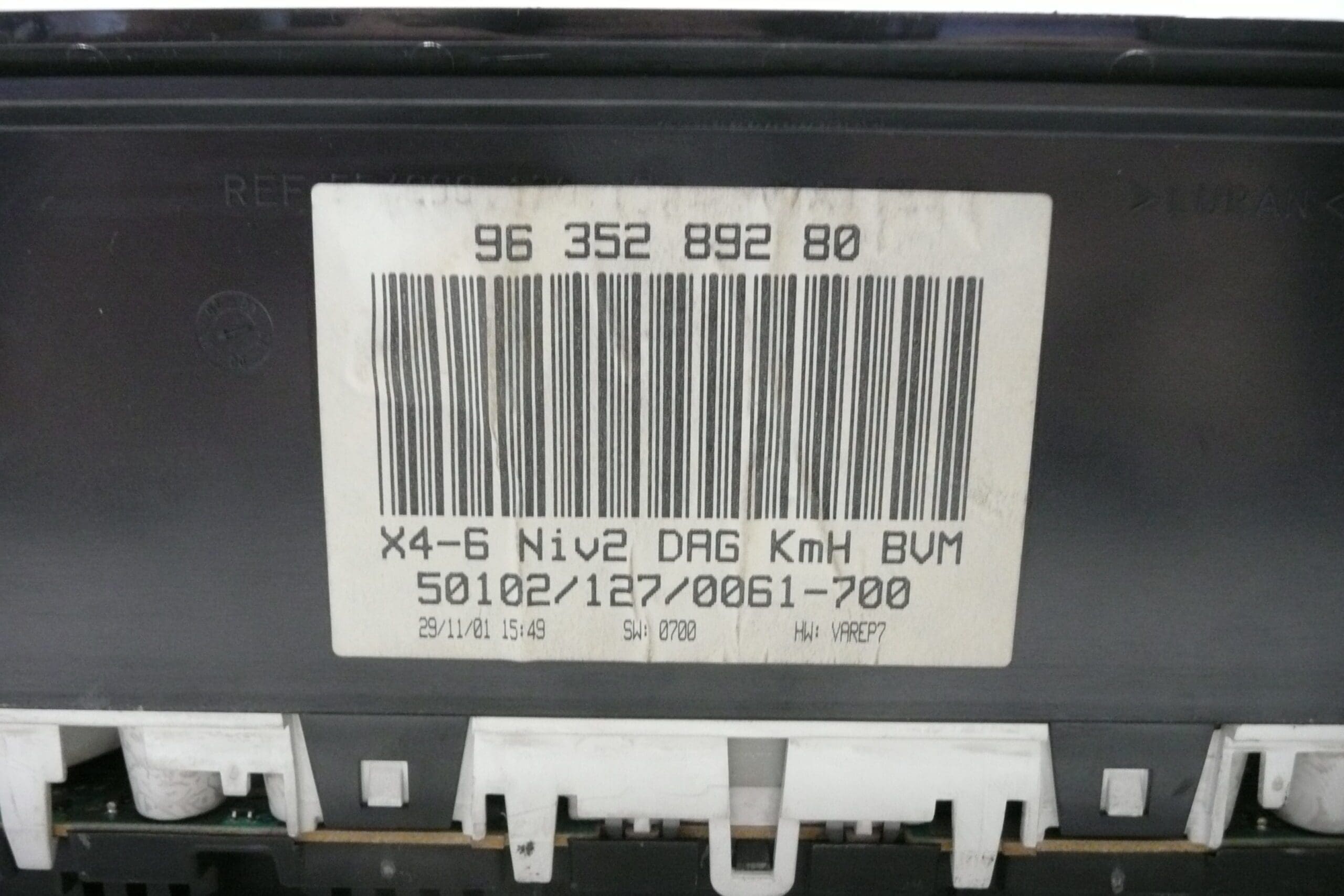 Tachometer Citroën C5 I 9635289280 med 208 000 km - Bild 2