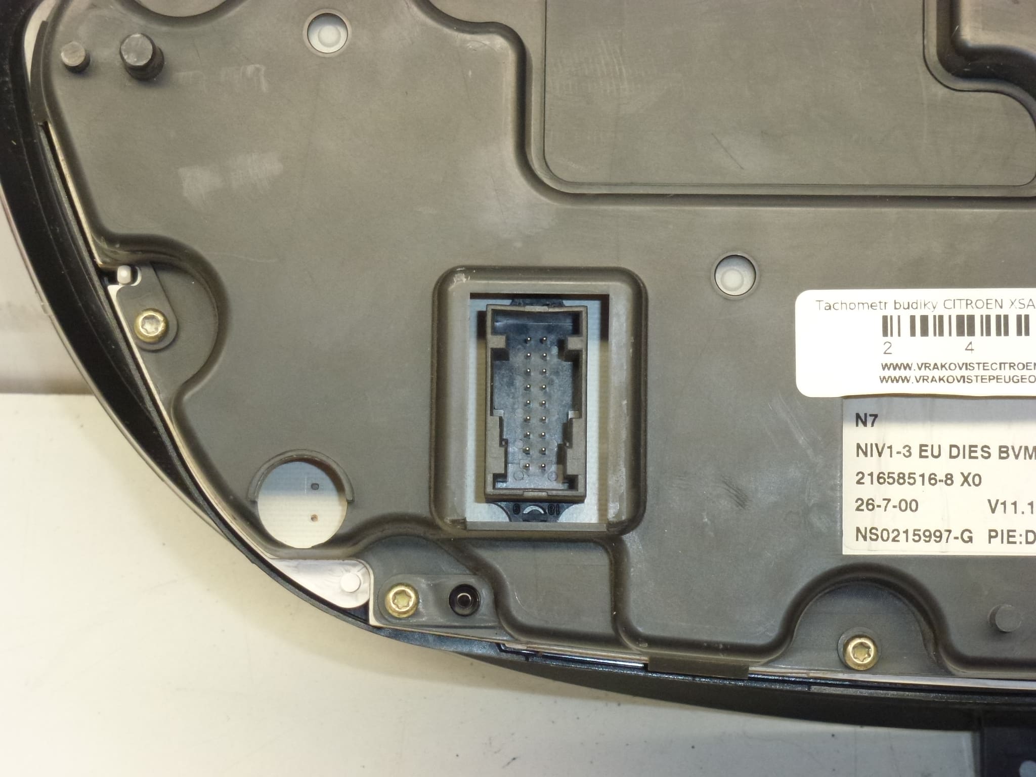 Varvräknare Citroën Xsara Sagem 9639708580 - Bild 2