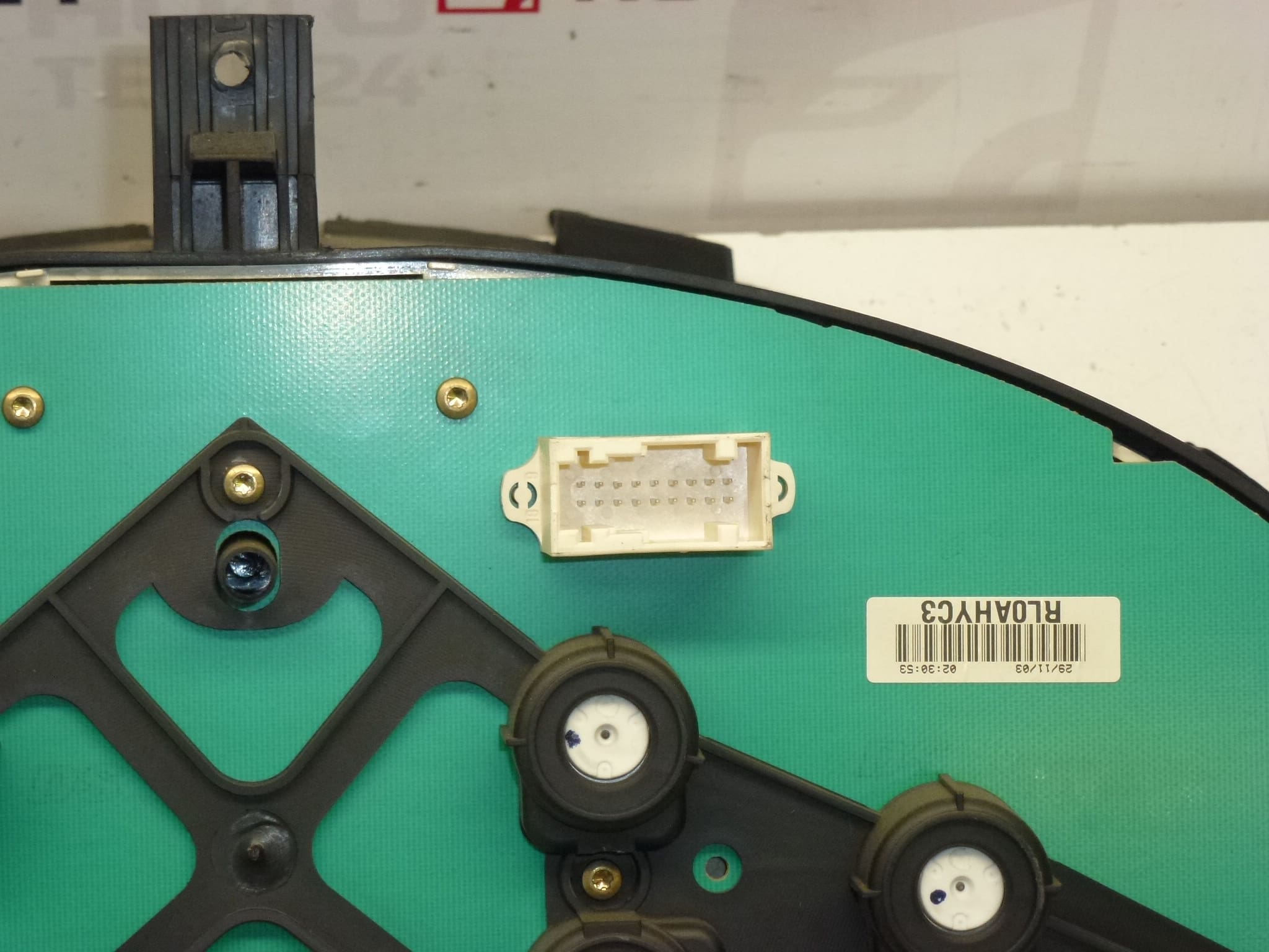 Tachometer Peugeot 206 9651740280 6106LK 6105EY - Bild 2