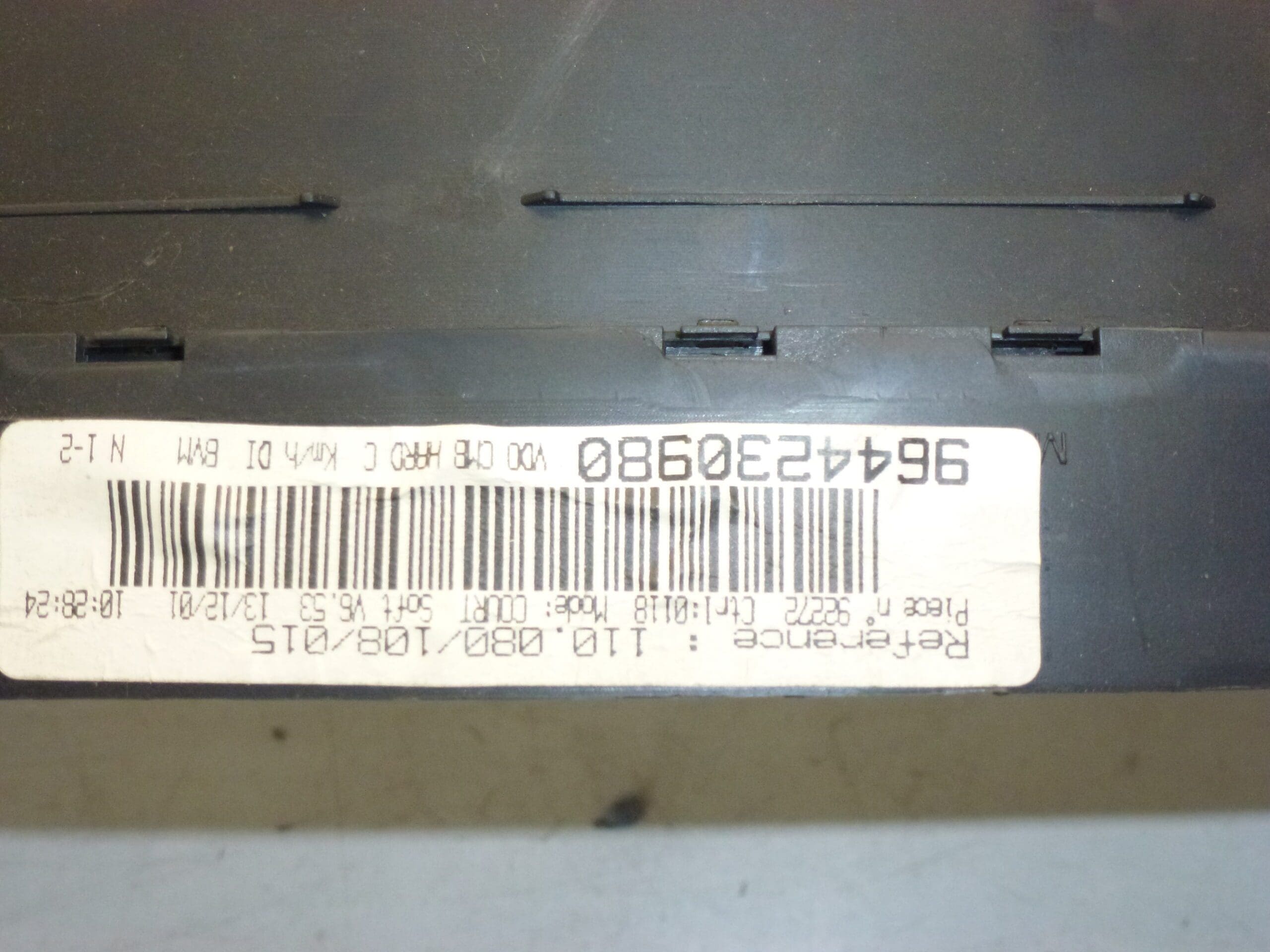 Tachometer Peugeot 406 2.2 HDI 9644230980, körd 193000 km - Bild 2