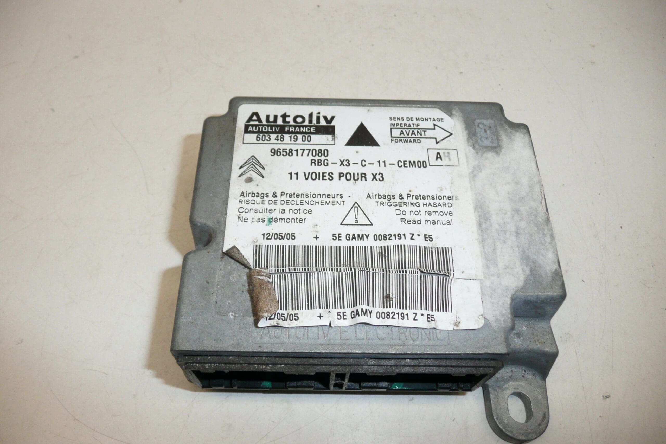 Airbagenhet Citroën C5 II 9658177080 - Bild 2