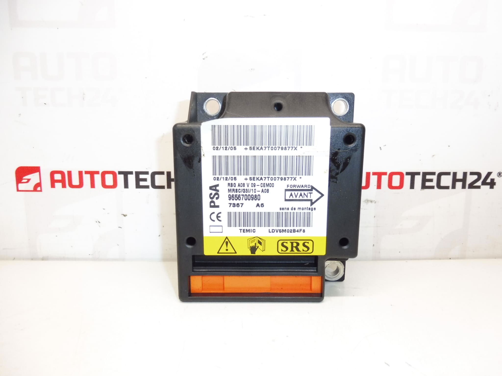 Krockkuddeenhet Peugeot 1007 9656700980 654670