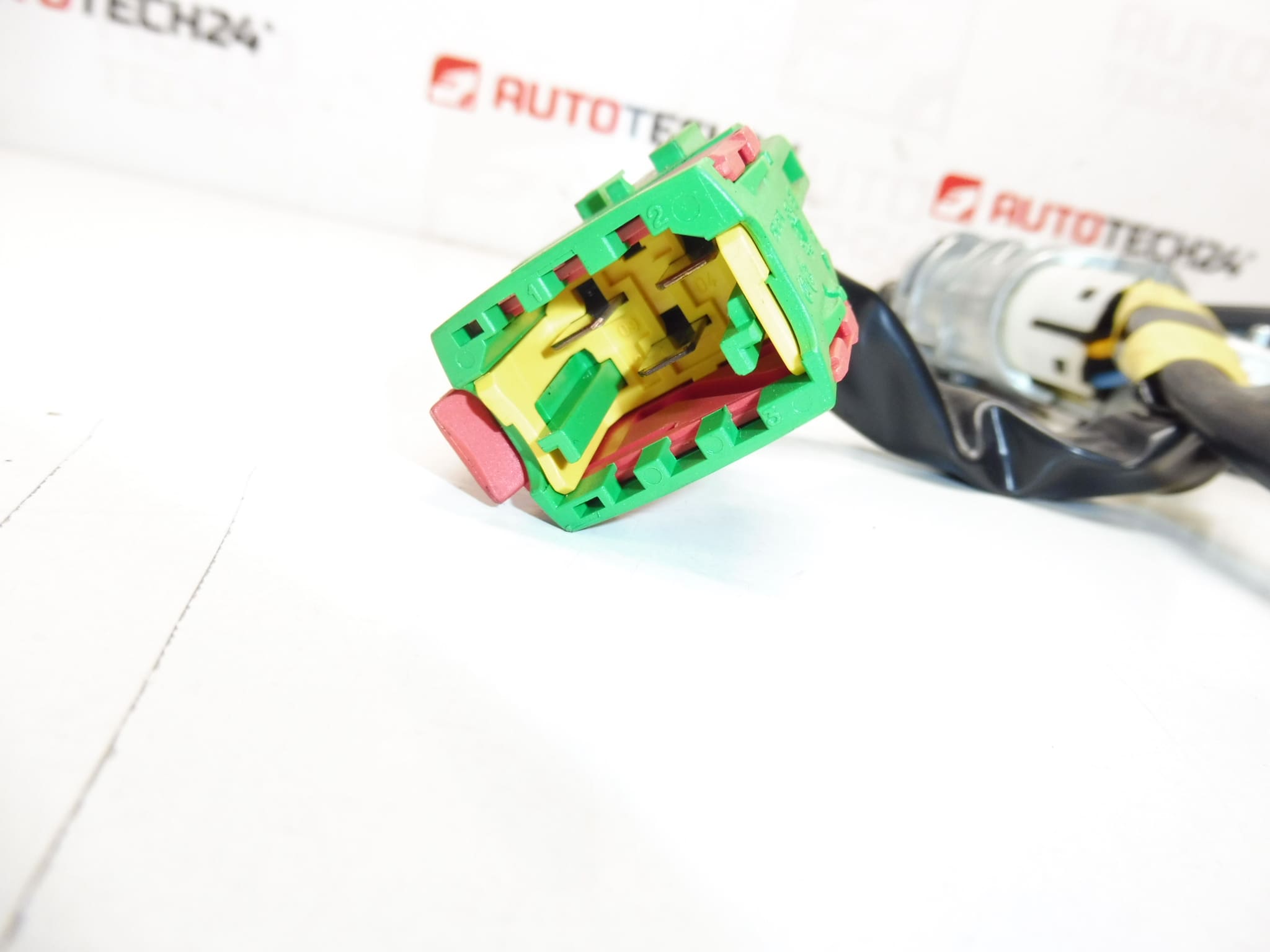 Låssats PEUGEOT 1007 4162EV 4162AH 2 Nycklar - Bild 2