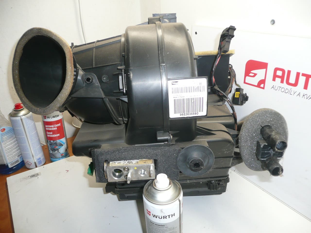 Värmeaggregat Klimatanläggning Citroën C2 C3 9653635580 6450KV - Bild 2