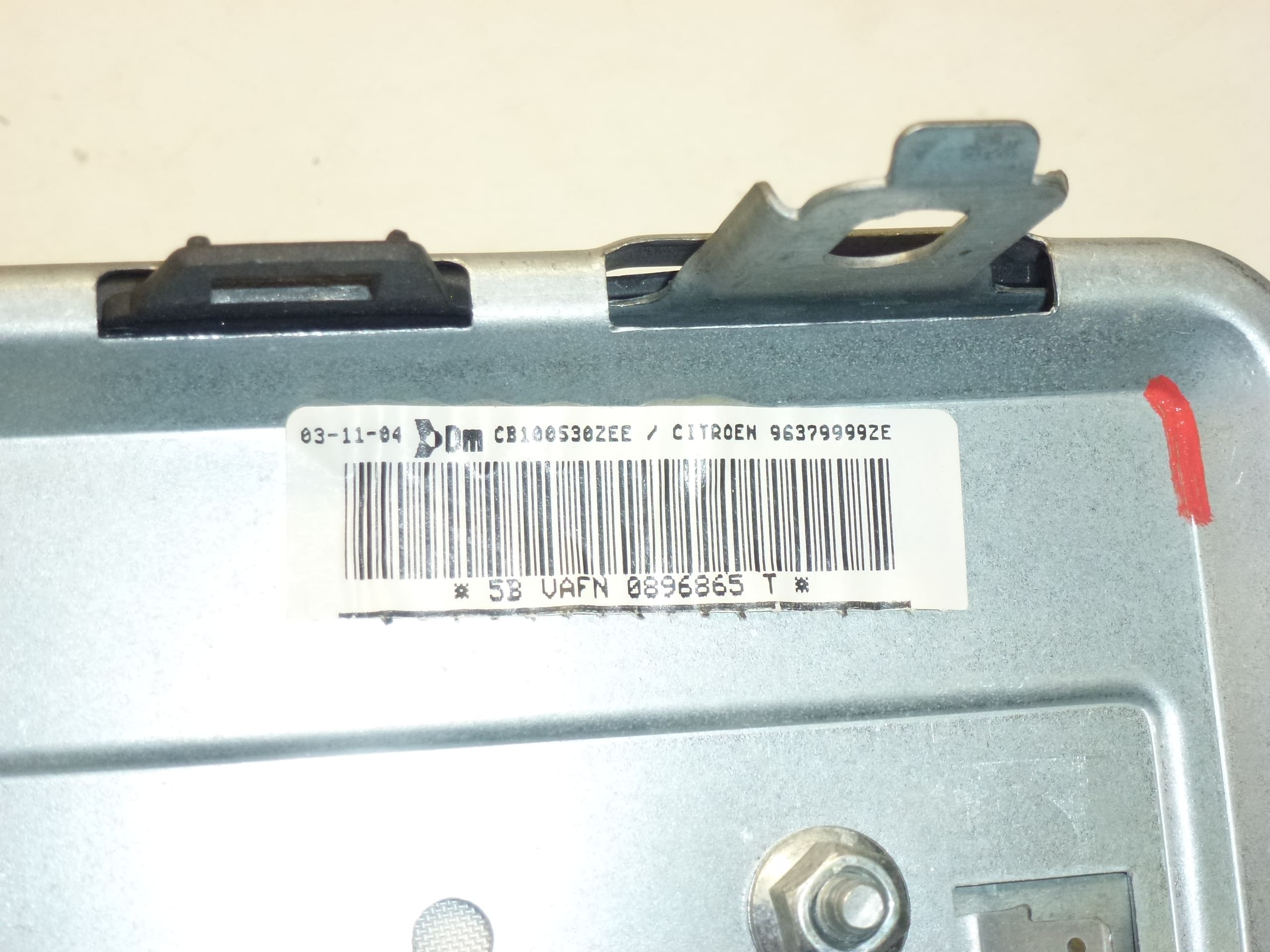 Airbag Passagerare Citroën C2 C3 96379999ZE 8216Y4 - Bild 2