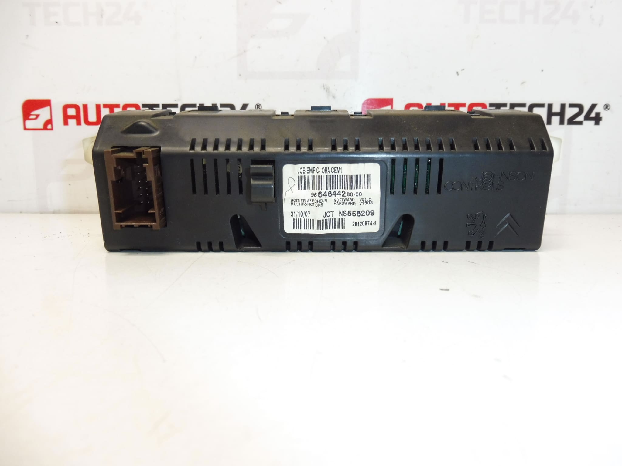 Display för radio och dator Peugeot 307 9664644280 - Bild 2