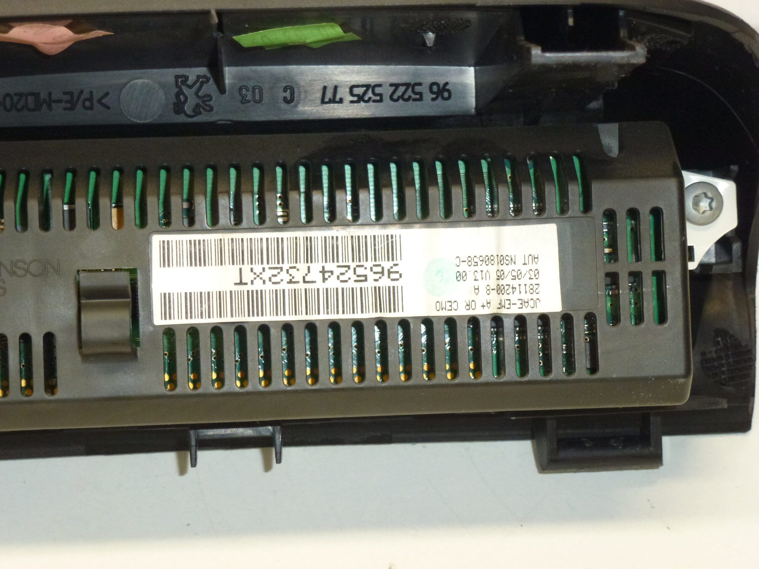 Radiodisplay dator Peugeot 307 PSA 96524732XT 6155EG - Bild 2