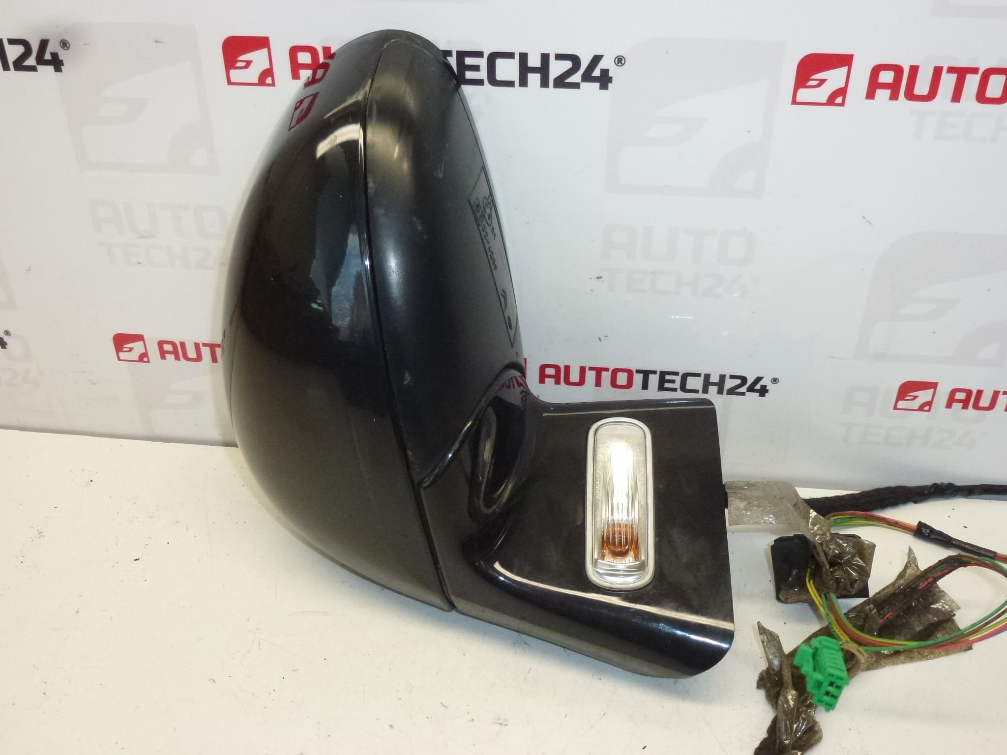 Vänster Spegel Svart Metallik Citroën C4 8149EL - Bild 2