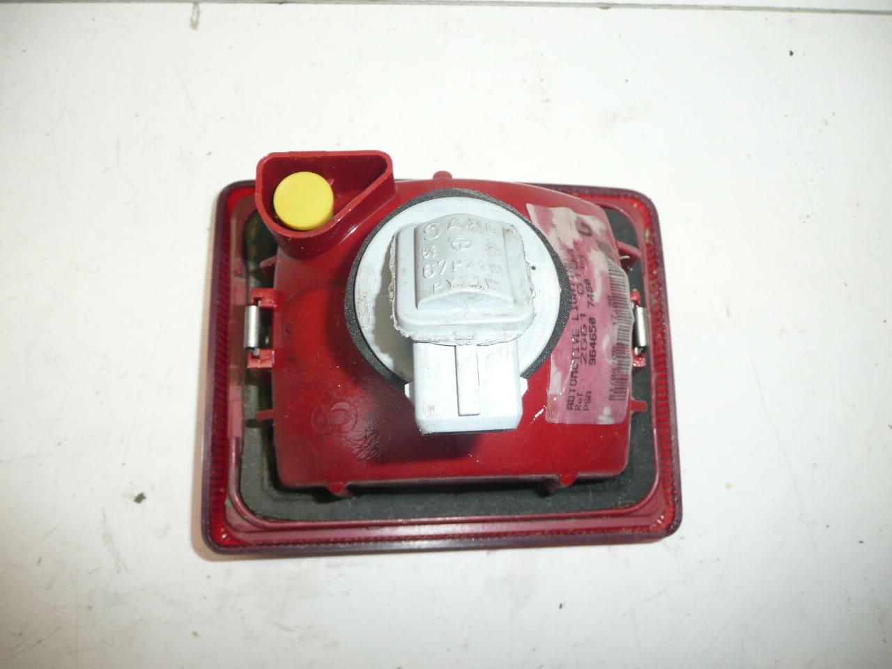 Vänster Bakre Dimljus Peugeot 407 SW 9646507480 6350T4 - Bild 2