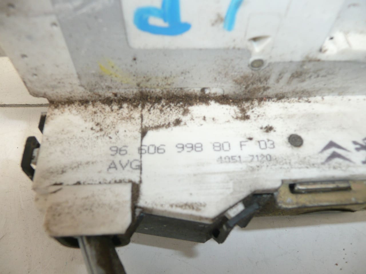 Elektriskt Lås Vänster Framdörr Citroën C4 9660699880 9135R0 - Bild 2