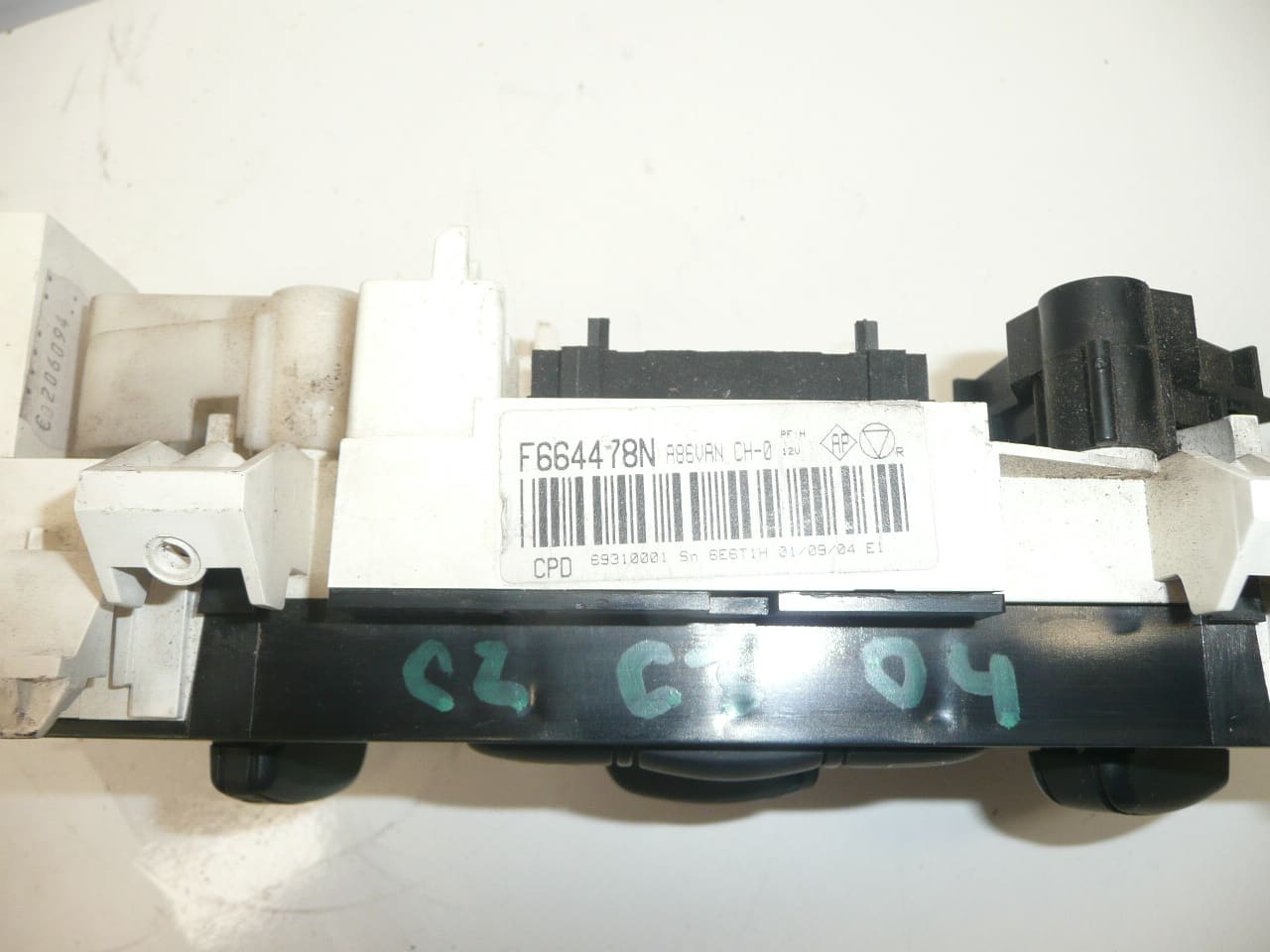 Värmeregulator Citroën C2 C3 F664478N - Bild 2
