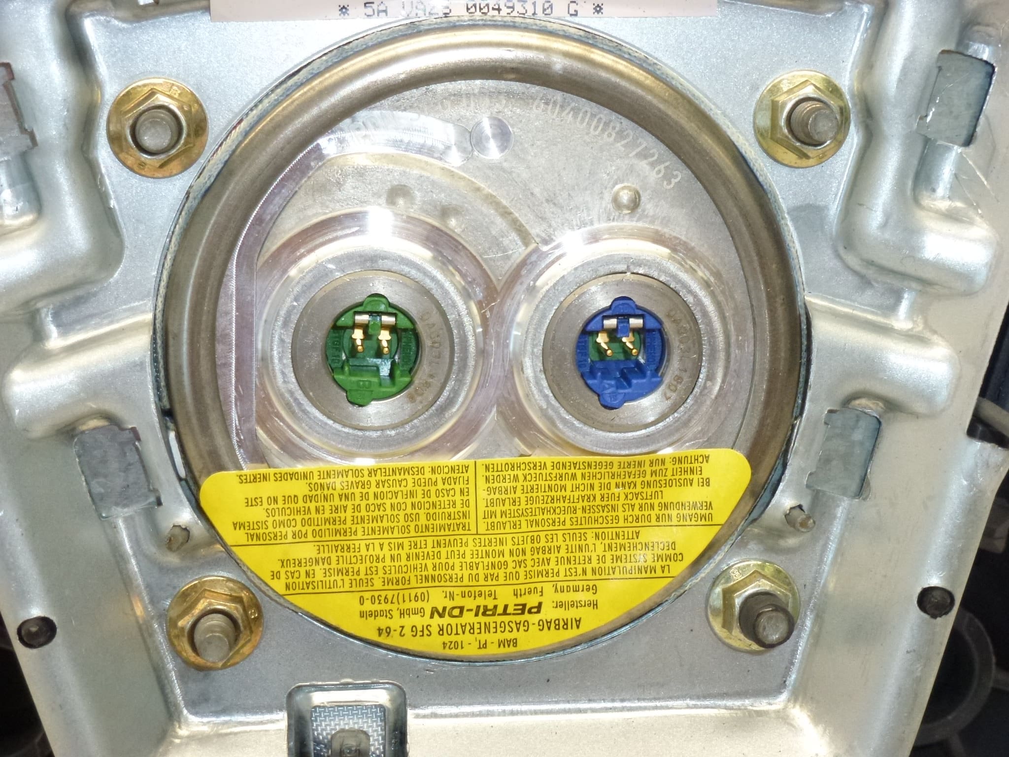 Citroën C8 förarkrockkudde 14958410YR 4112HQ