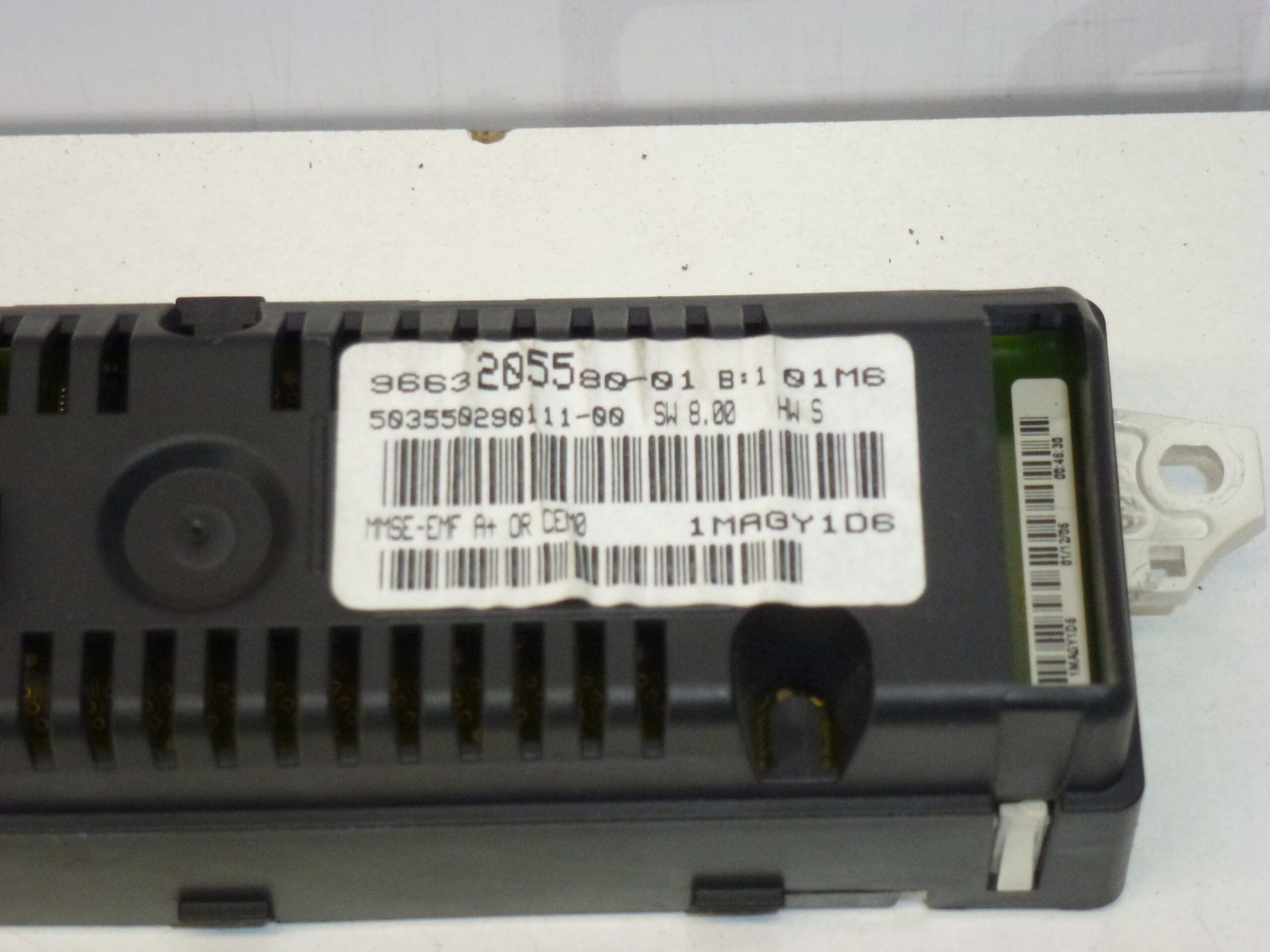 Peugeot 207 datorradioskärm 9663205580 6593F5