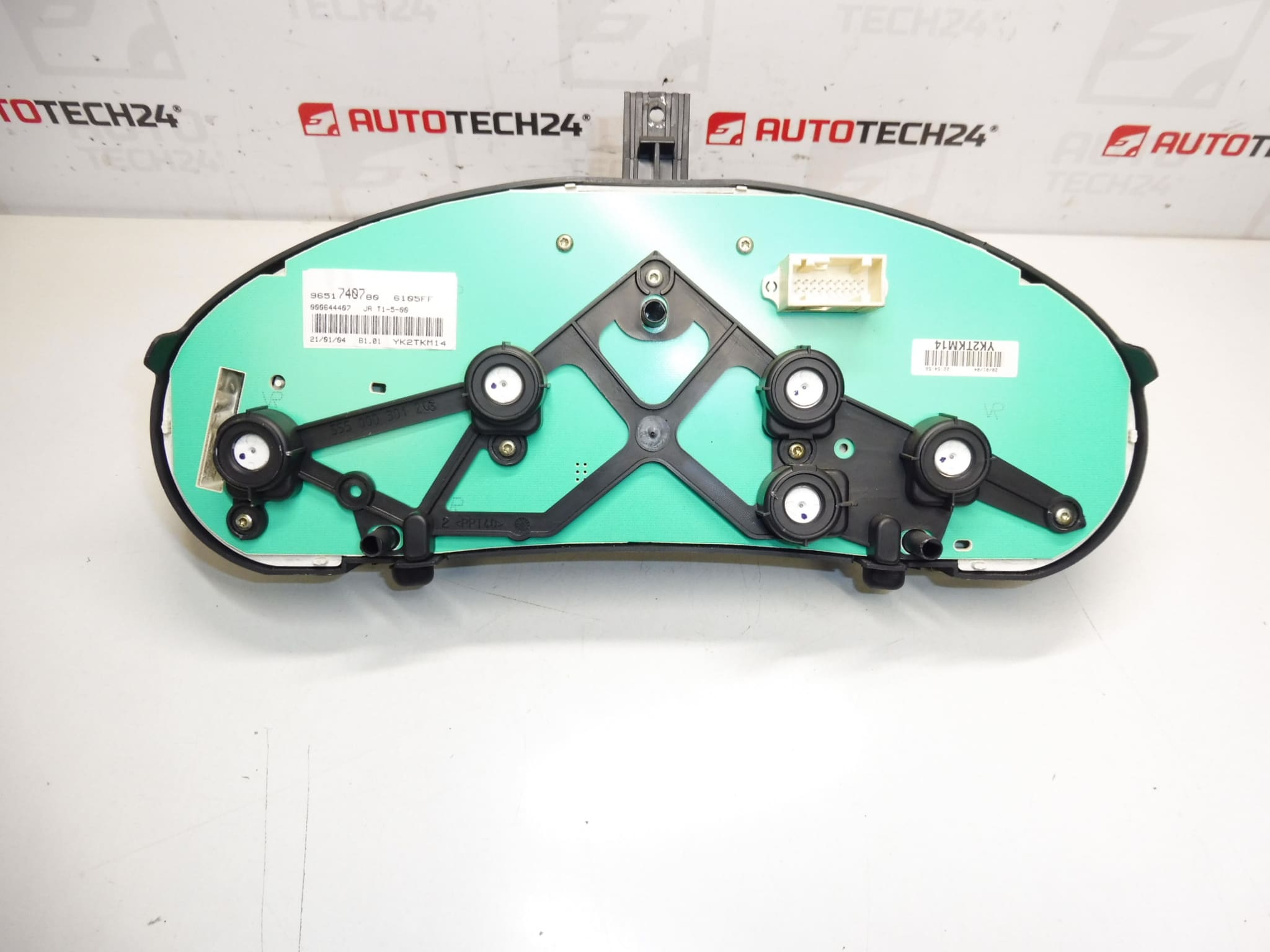 Tachometer Peugeot 206 9651740780 61056LT - Bild 2