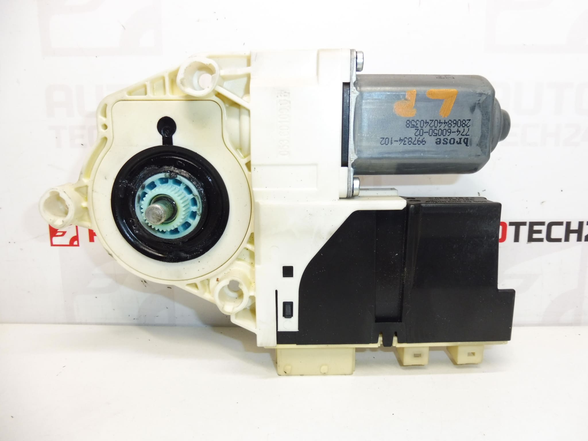 Vänster främre fönsterlindningsmotor Citroën Peugeot 1400794780 9221AG