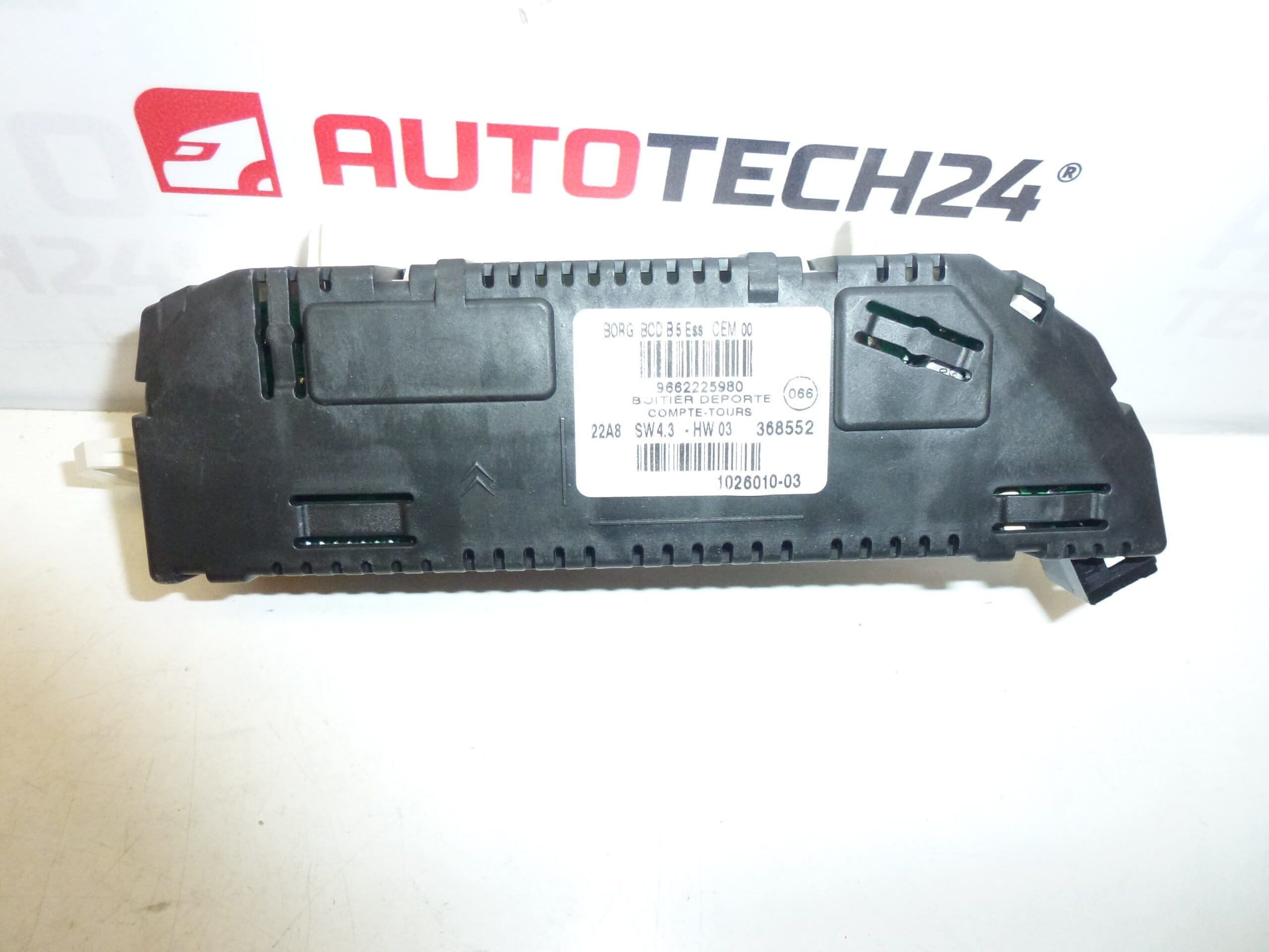 Display TACHOMET Citroën C4 9654149280 6106E1