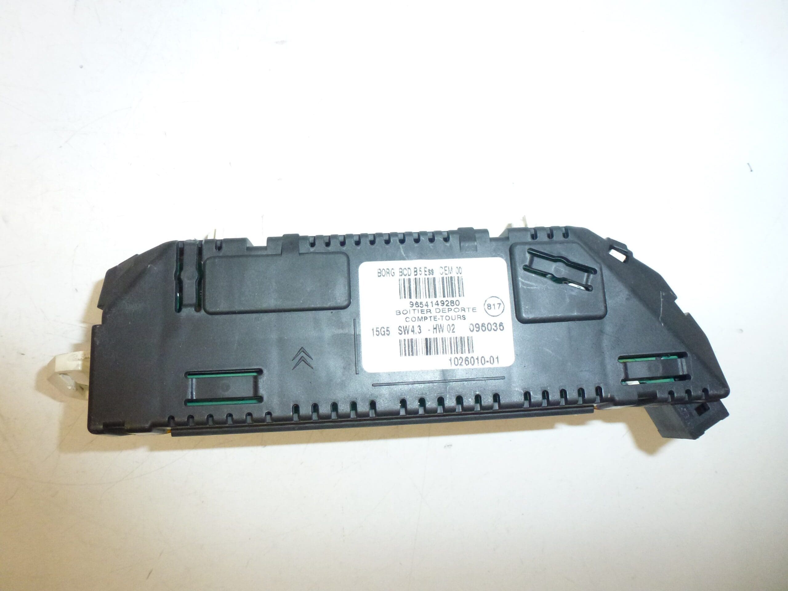 Display TACHOMET Citroën C4 9662225980 6106E0