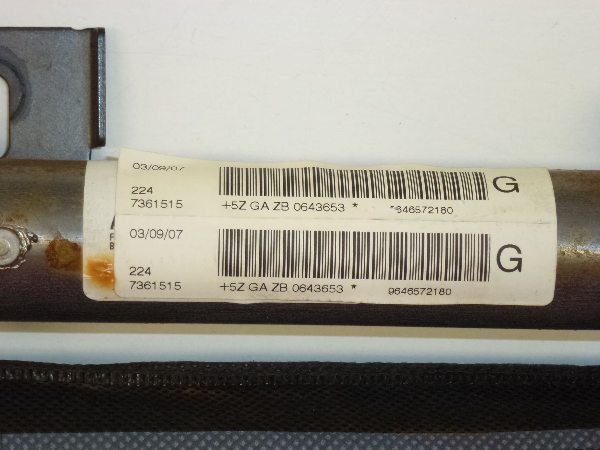 Takbag vänster Citroën C4 I 9646572180 833133 - Bild 2