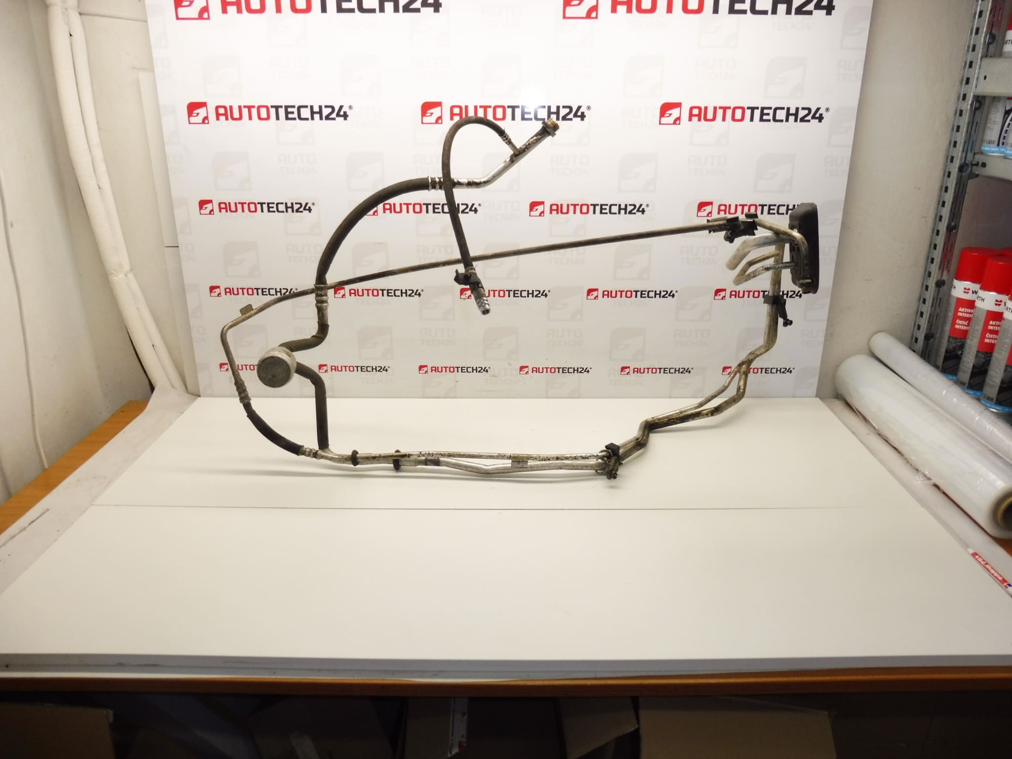 Luftkonditioneringsrör Peugeot 607 2.2 HDI 9645400980 9651738080 6460FP 6460YP 6460ZF