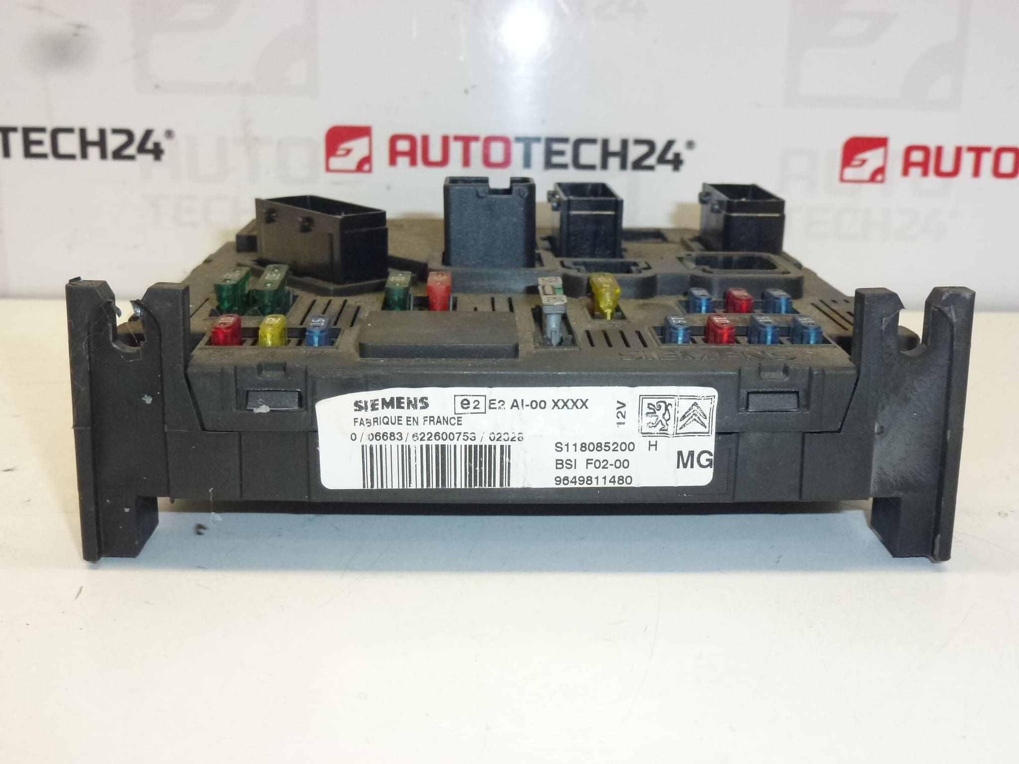 Siemens BSI F02-00 MG Citroën C3 C2 9649811480 1650881880 - Bild 2