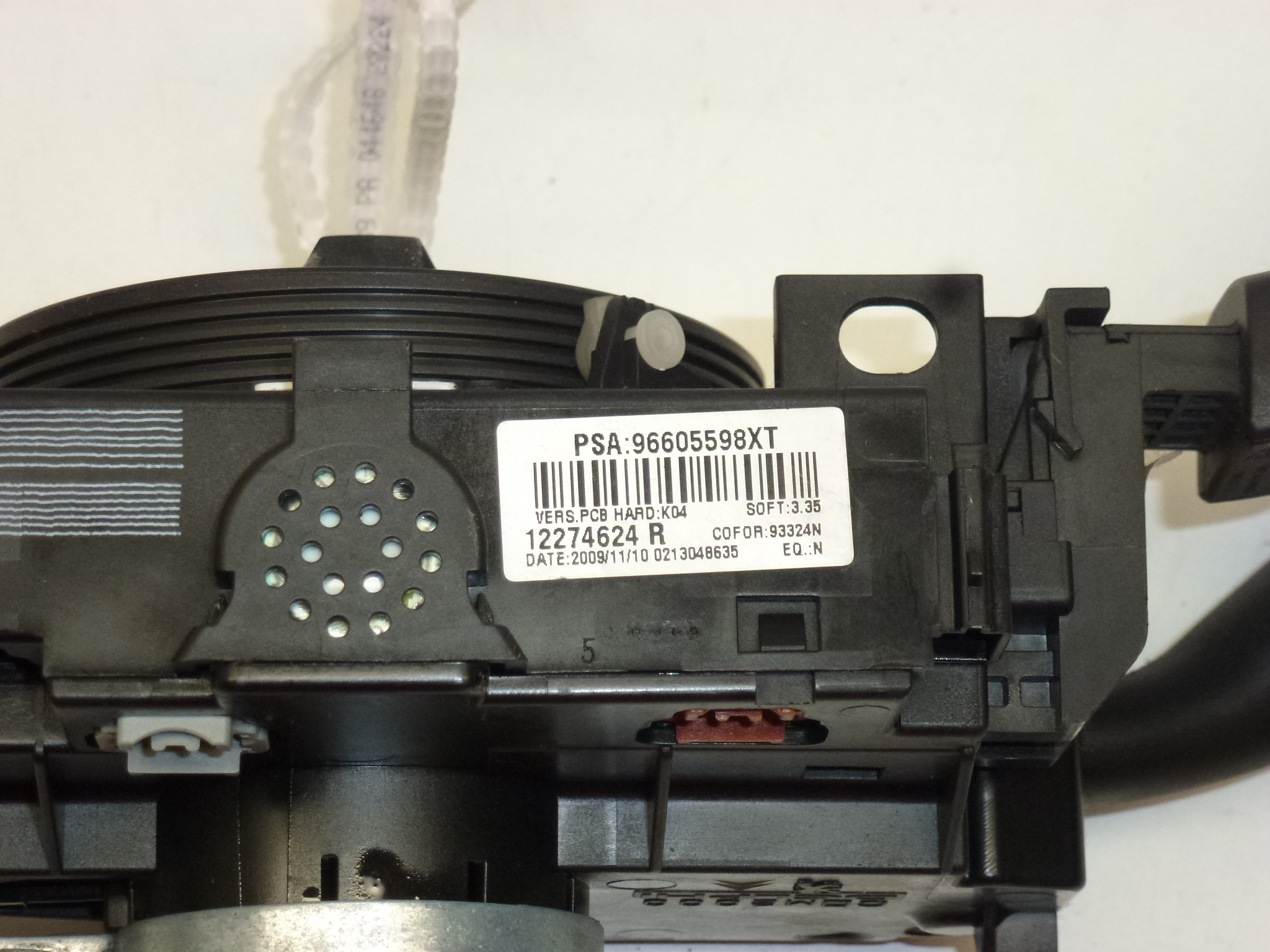 Citroën Peugeot 96605598XT 6242A3 Spakreglage