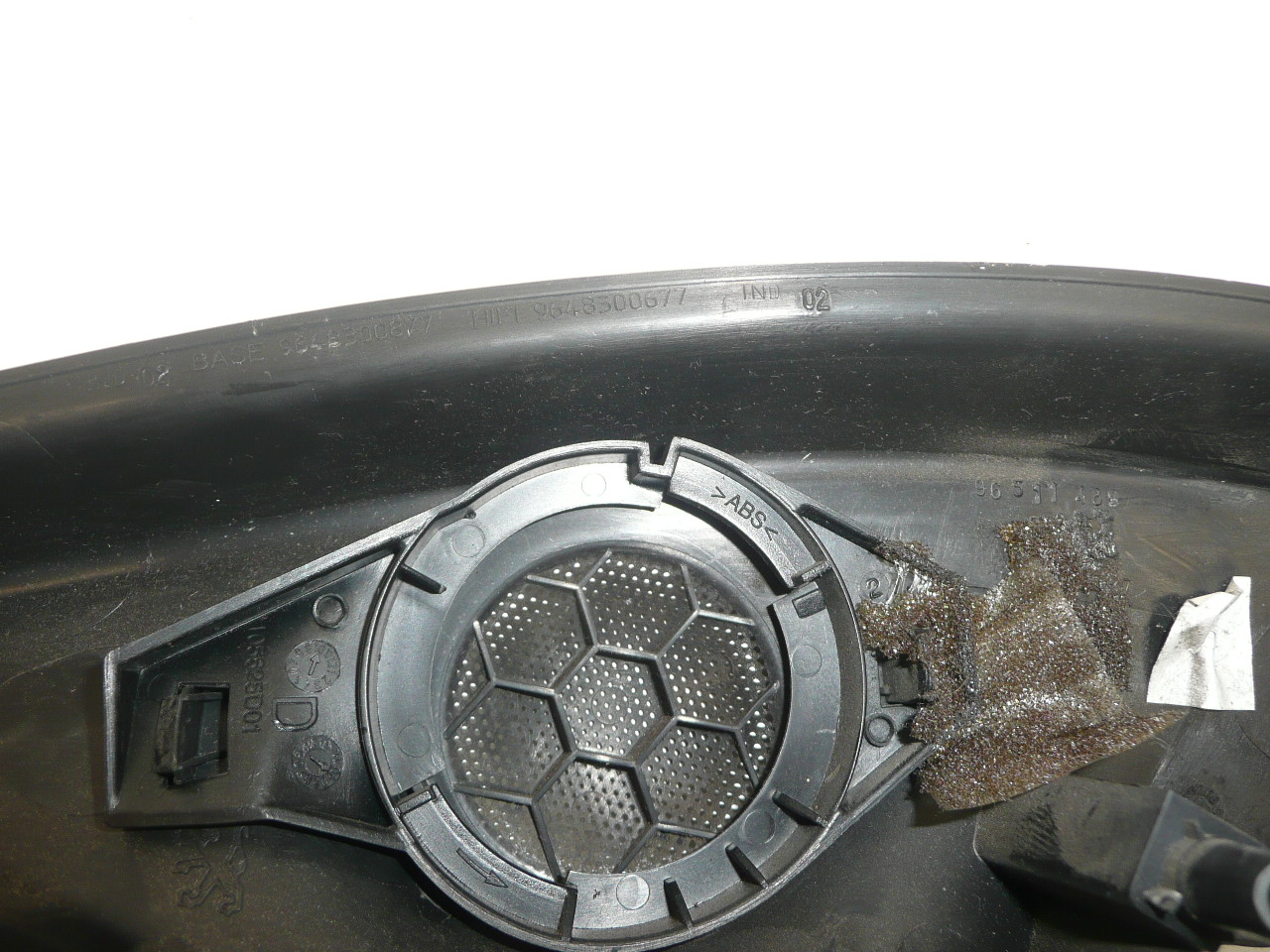 Peugeot 206 backspegelkåpa 96511489 9648300877 9015X6