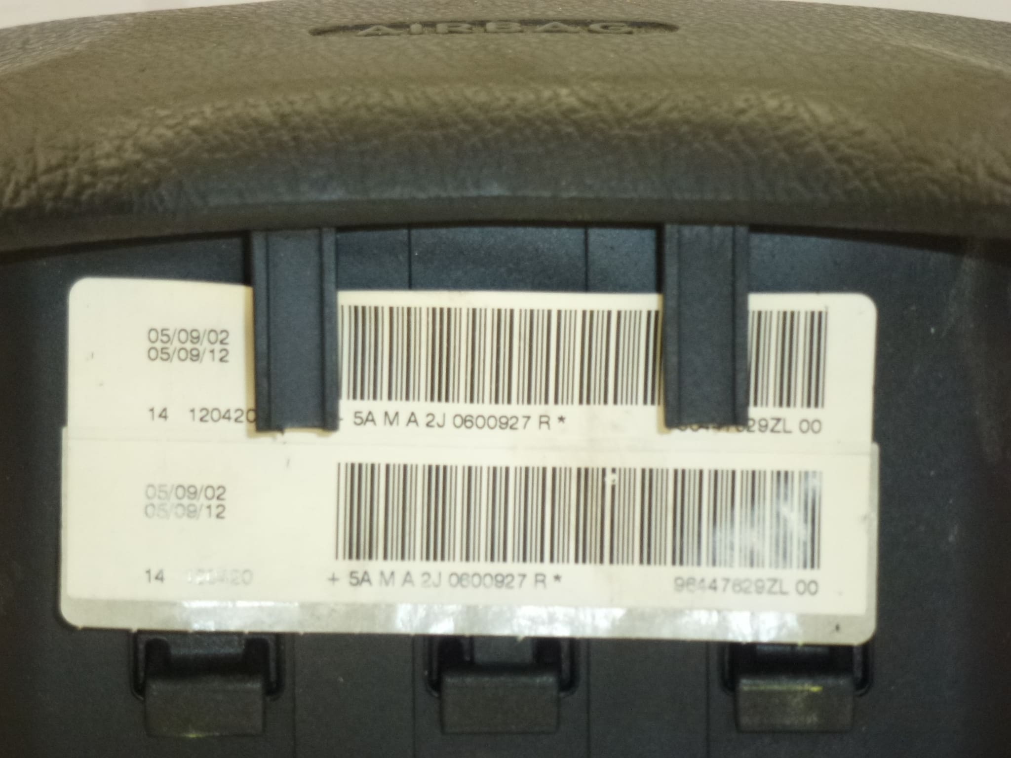 Airbag Ratt Citroën Xsara Picasso 96447629ZL 4112FN - Bild 2