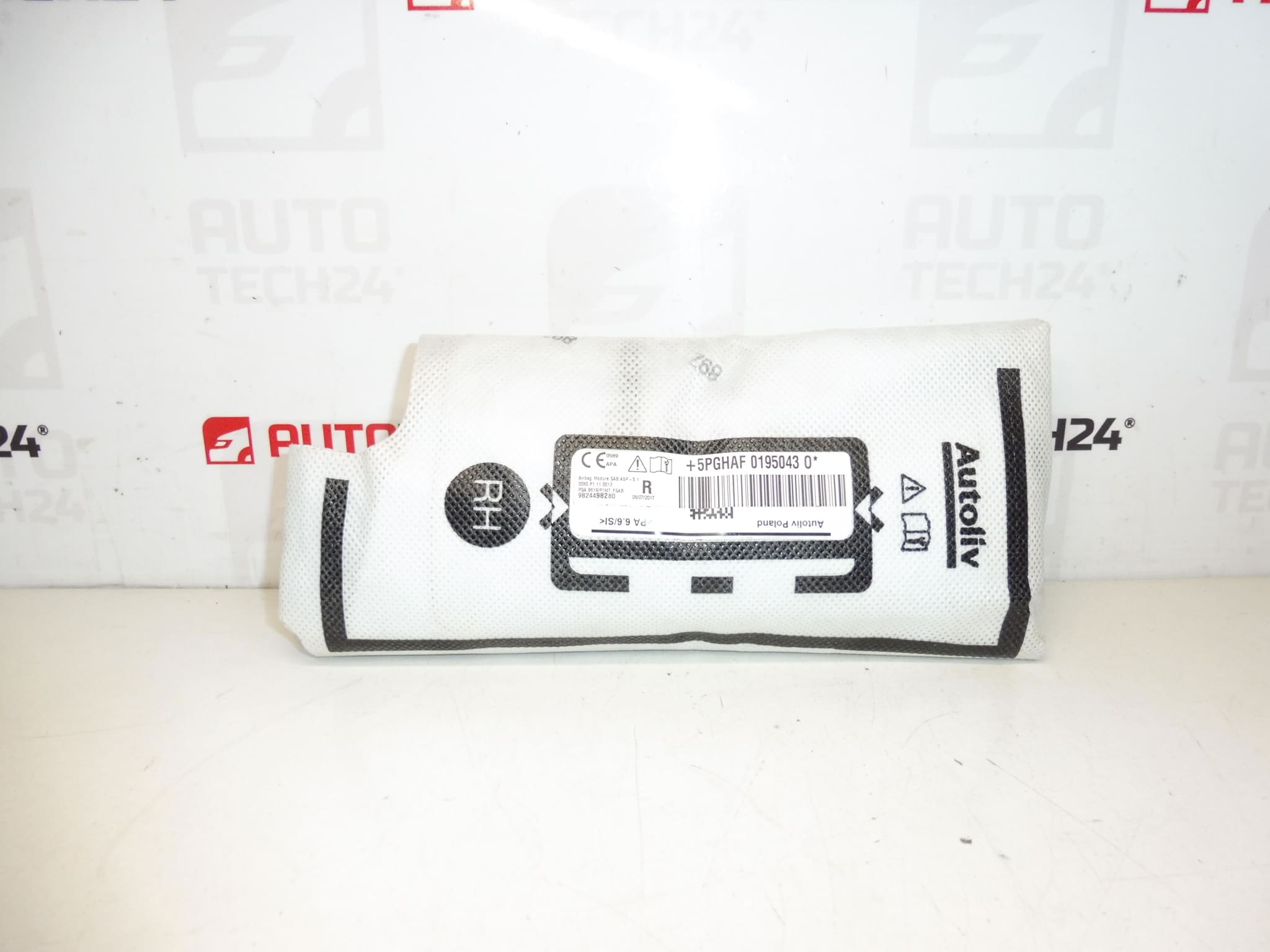 Citroen C3 III och C3 Aircross Airbag Airbag 9824480680 9824498280